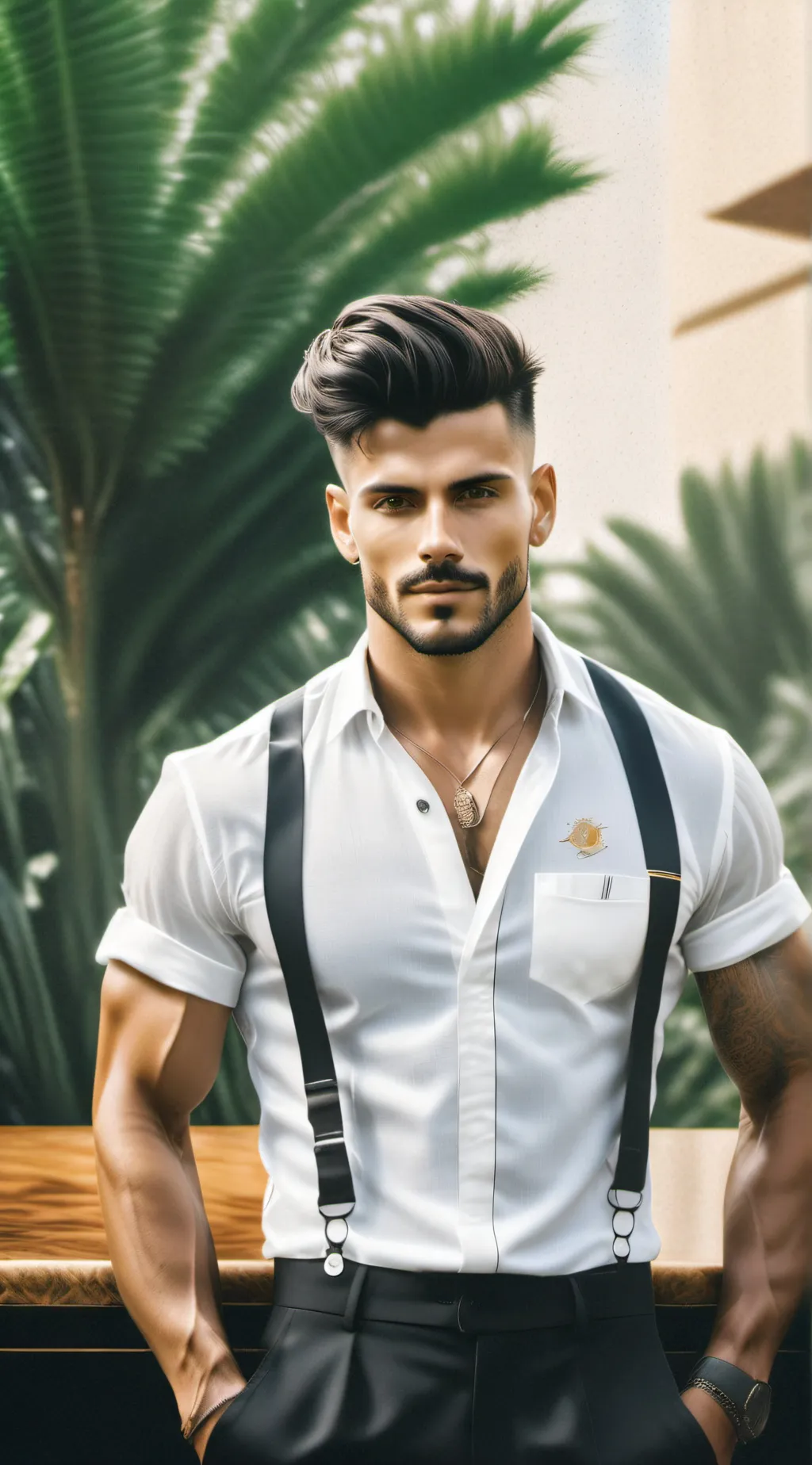 ai character: Mateo  background