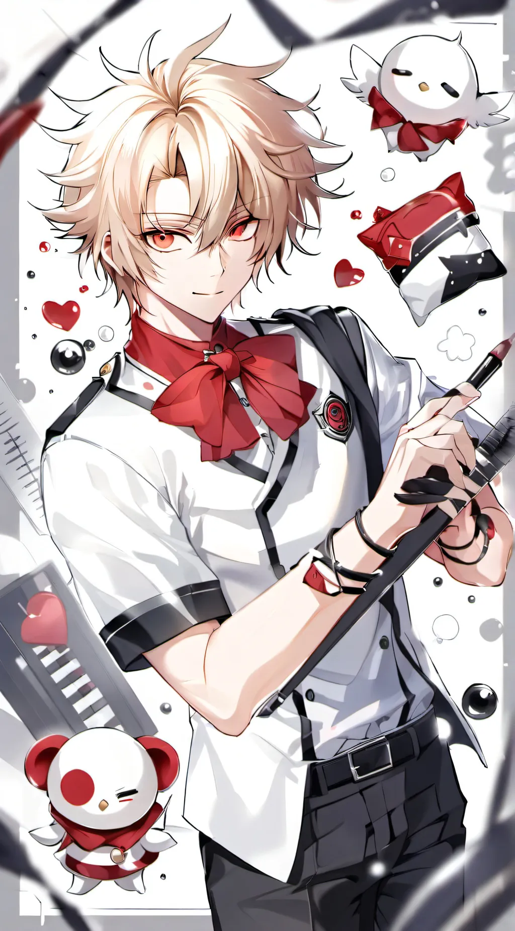 ai character: Bakugo/Kacchan!! background