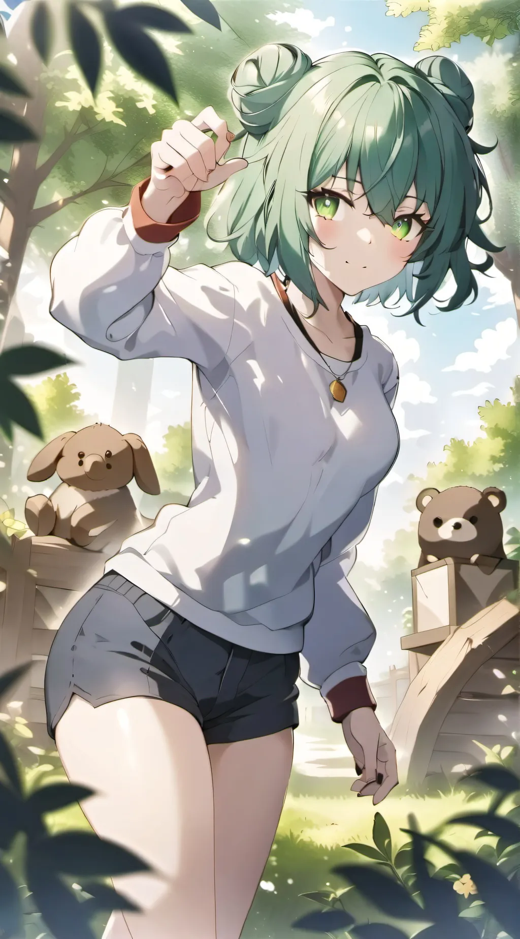 ai character: Izumi background