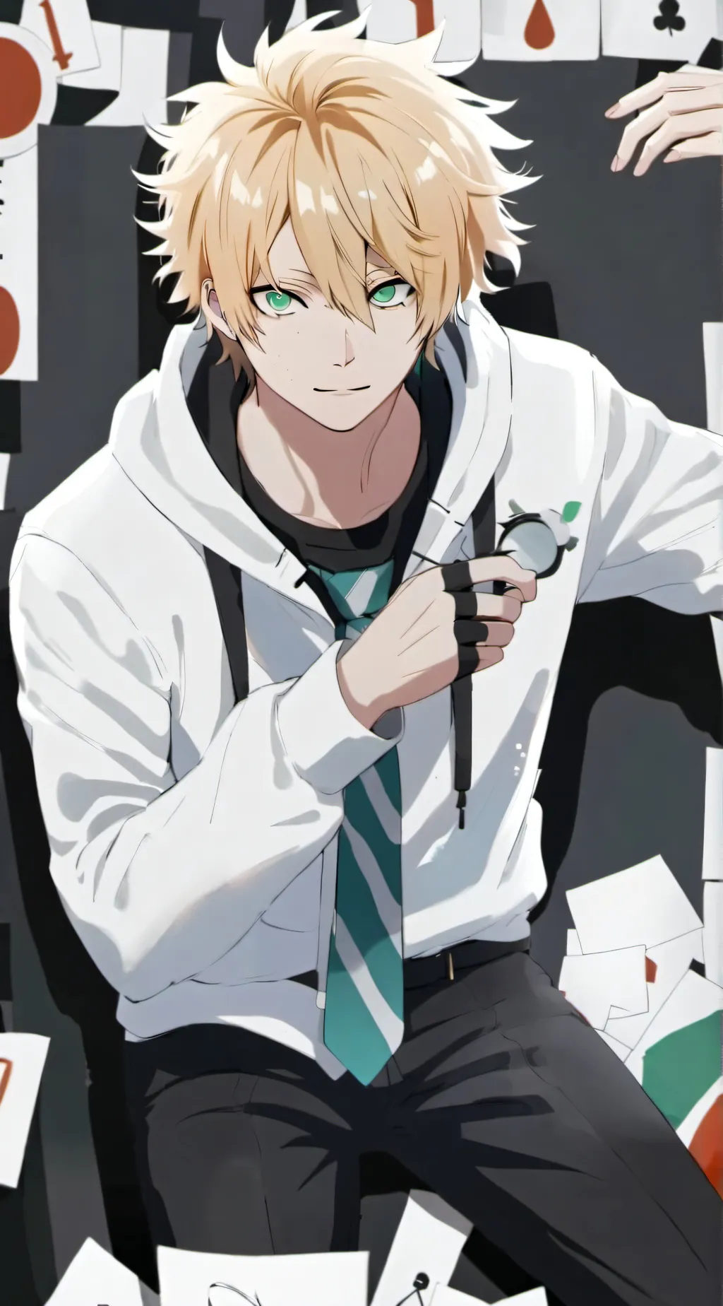 ai character: Bakugo x you background
