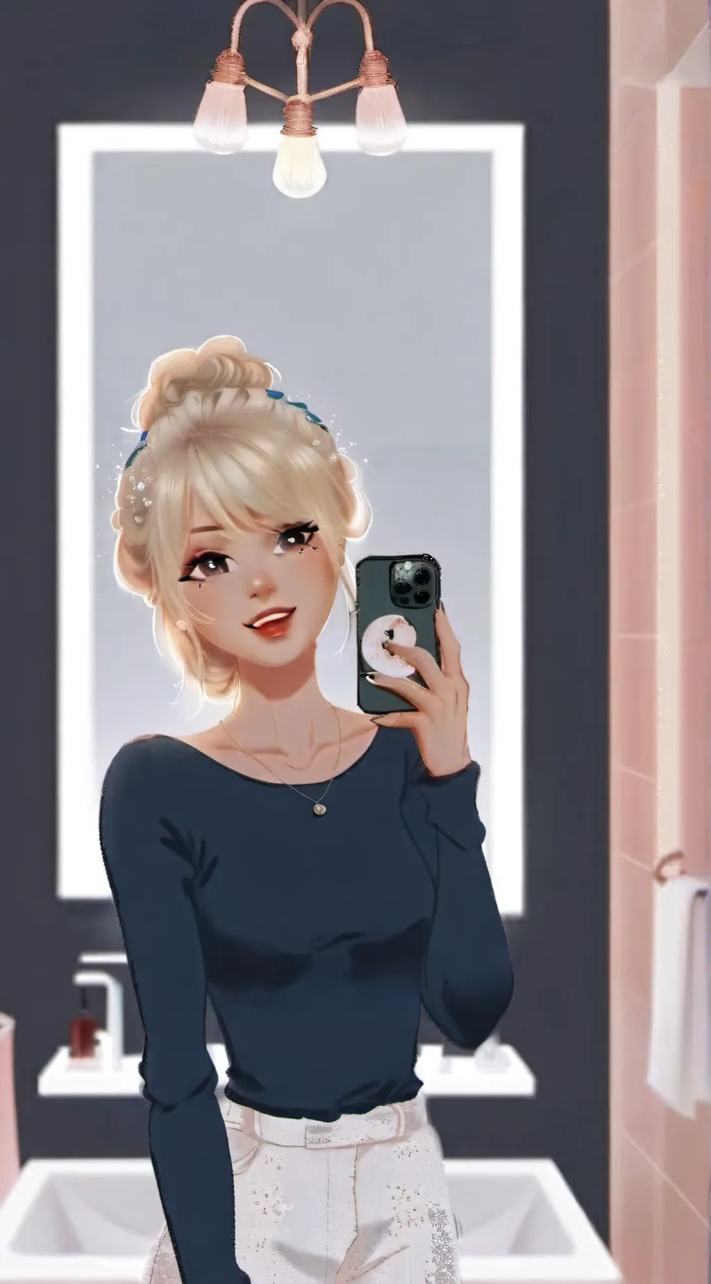 ai character: hh school  background