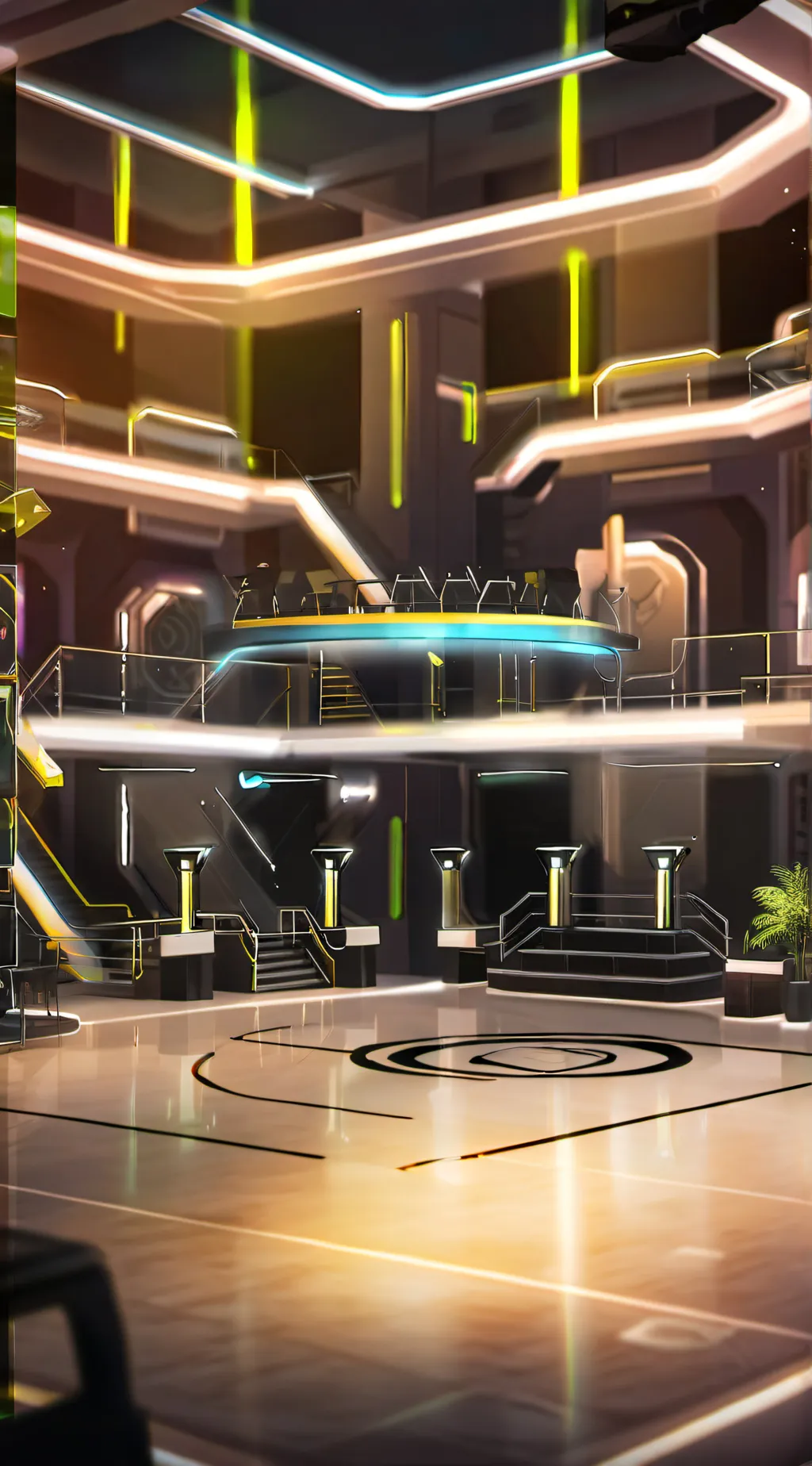 ai character: Security Breach background