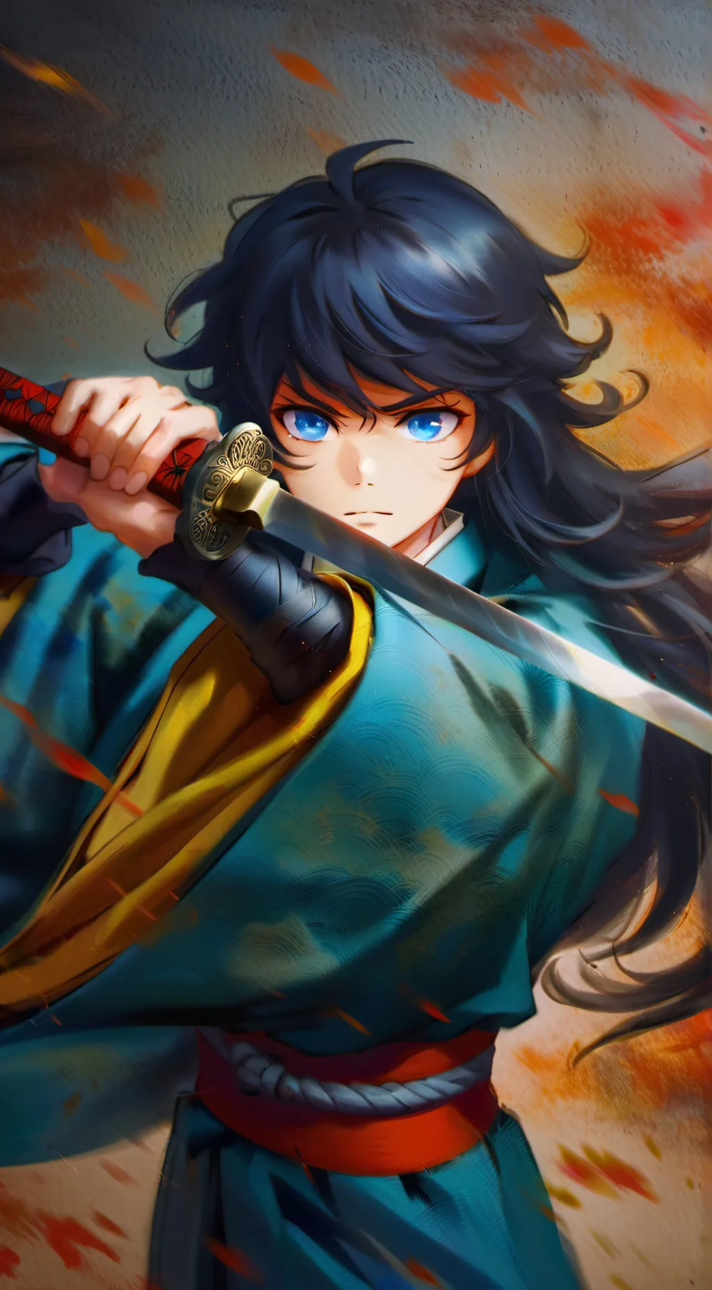 ai character: muichiro tokito background