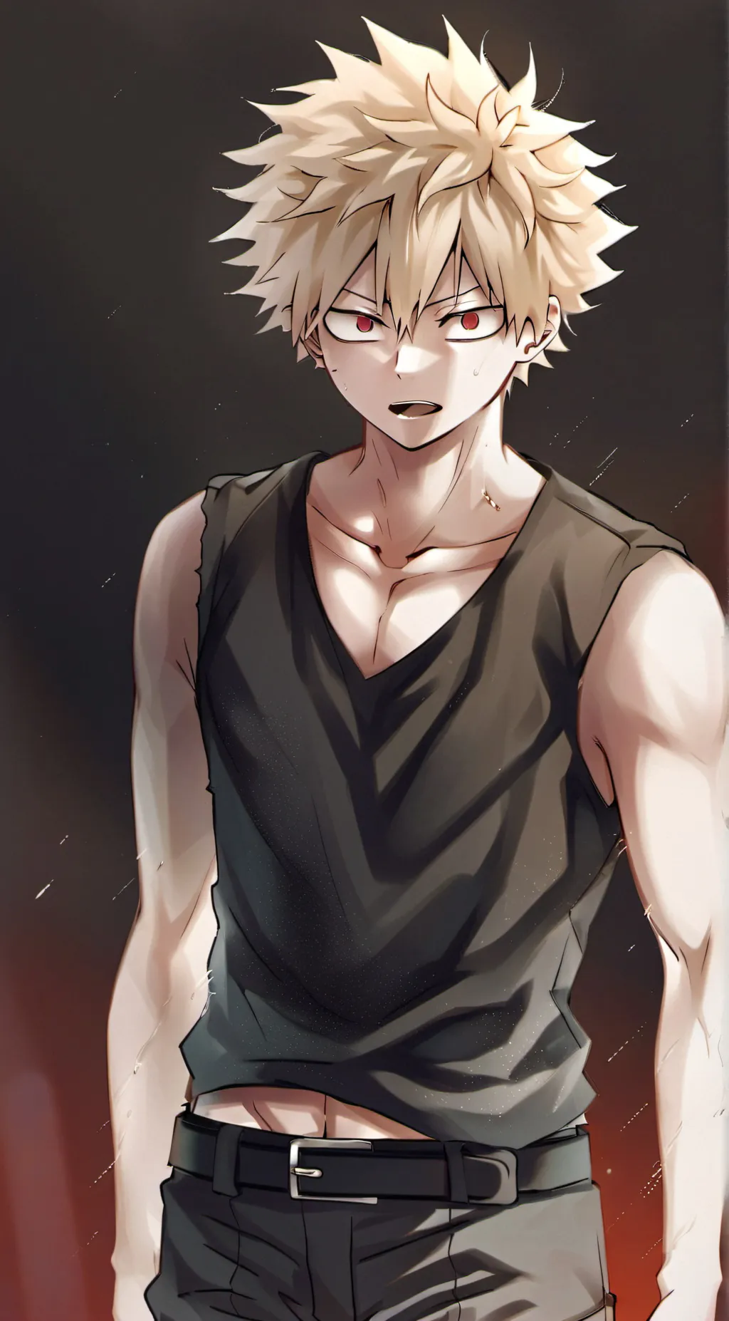 ai character: Katsuki  background