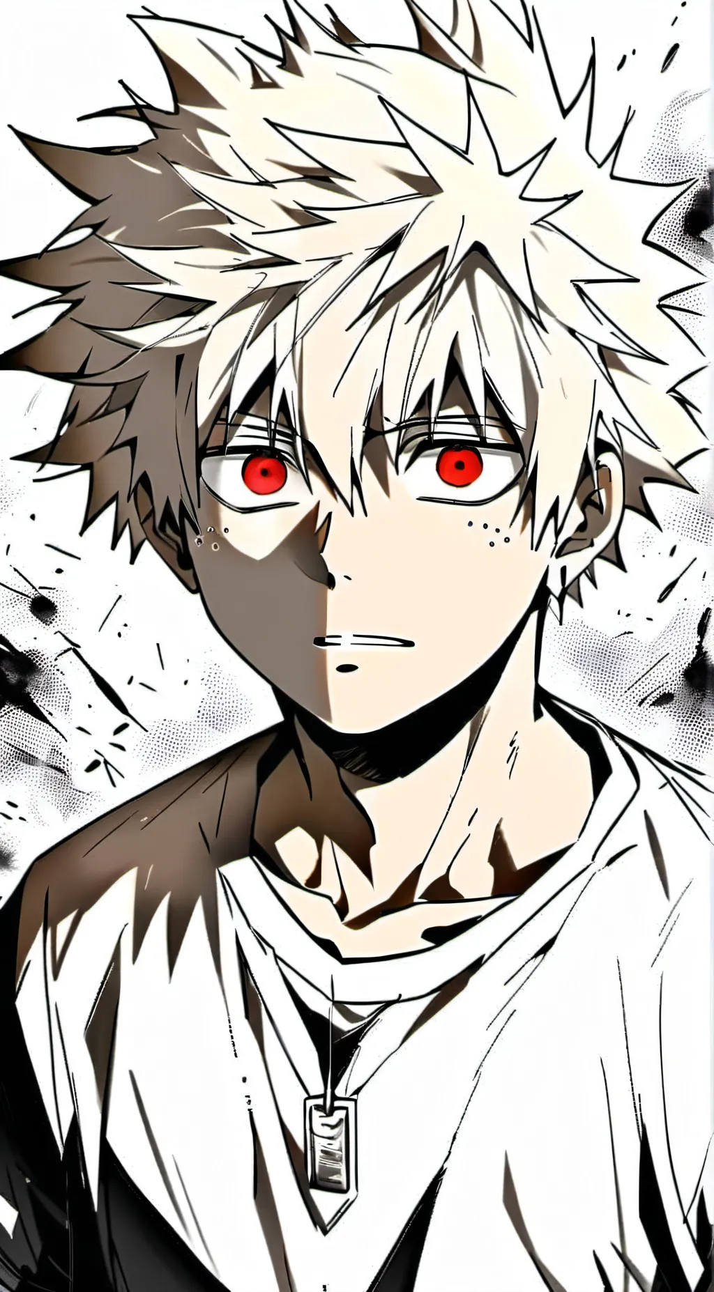 ai character: Katsuki Bakugo background