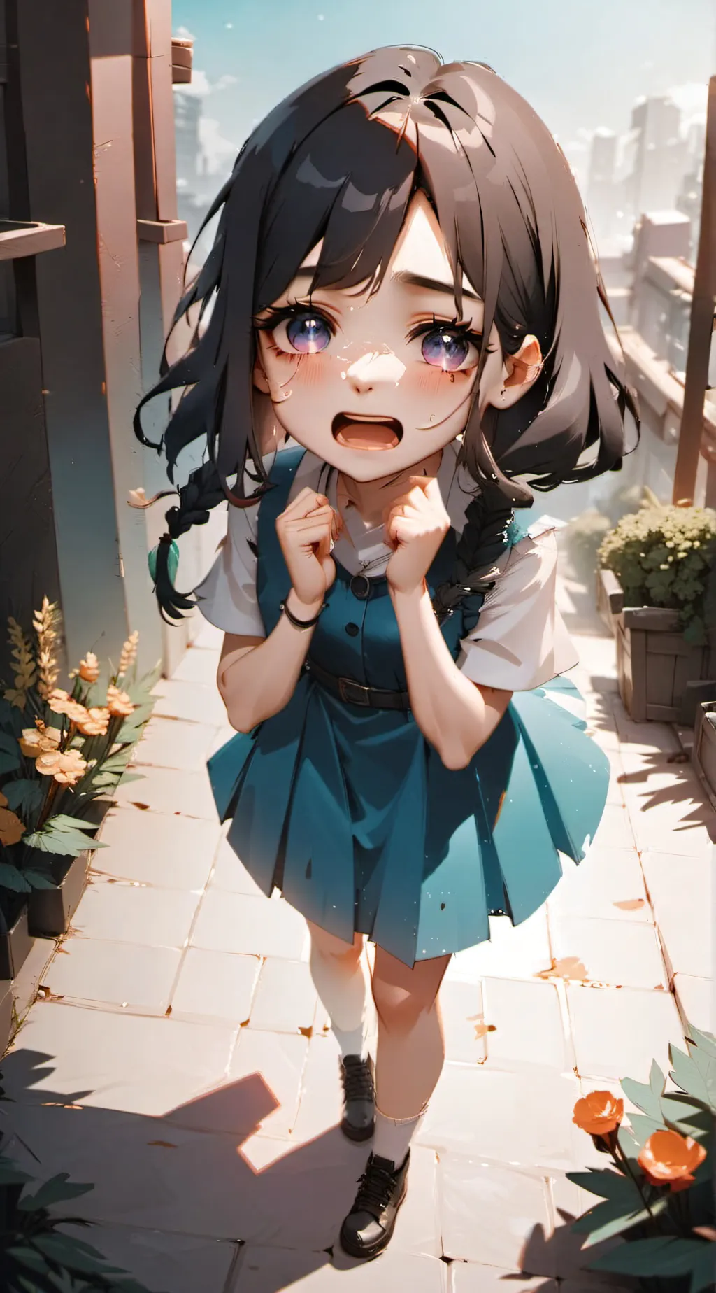 ai character: Luna background