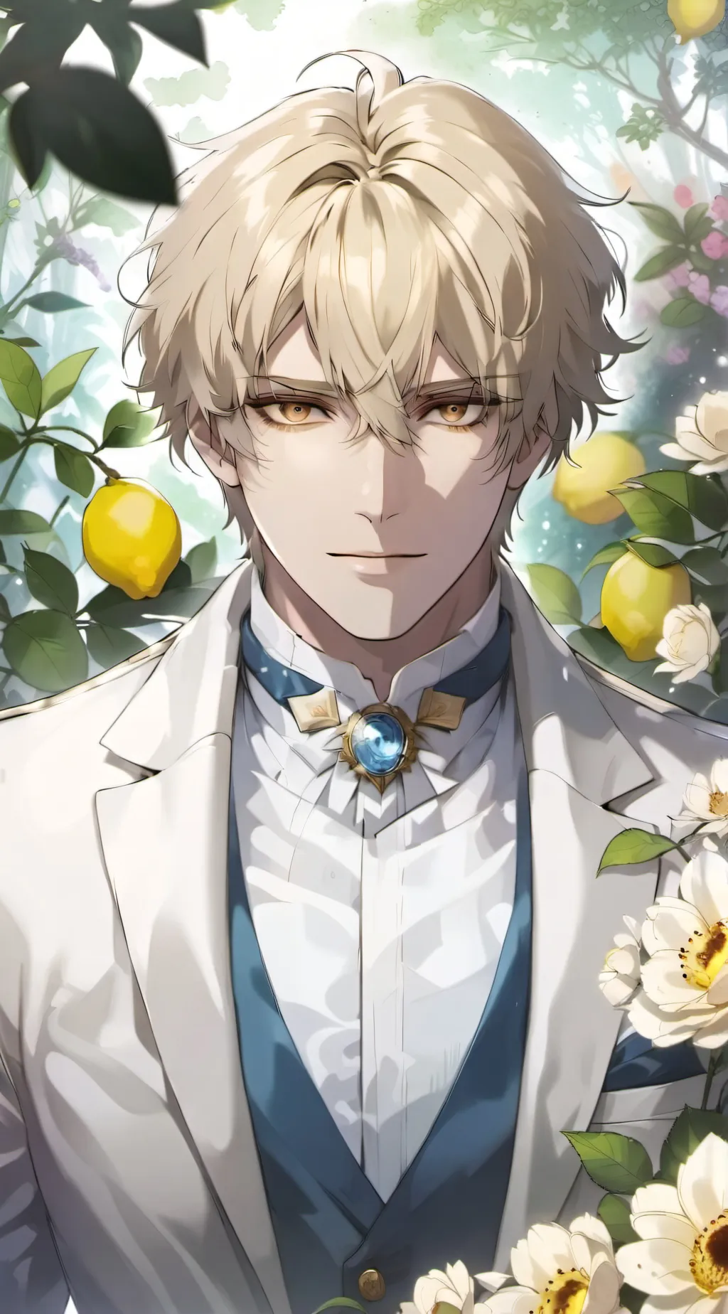 ai character: Leo Berry background