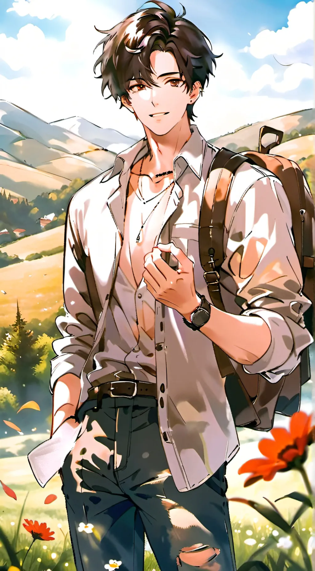 ai character: alan background