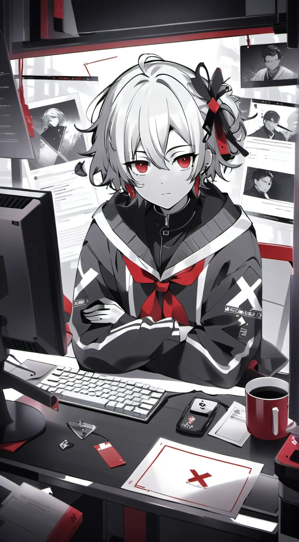 ai character: Talkie Censor background