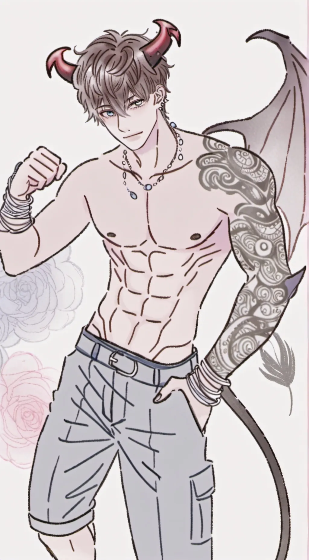 ai character: victor background