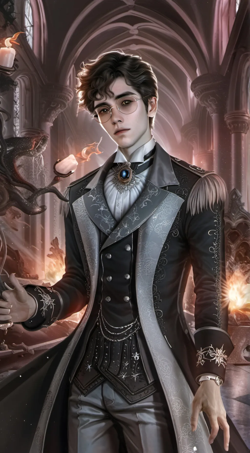 ai character: Asher  background