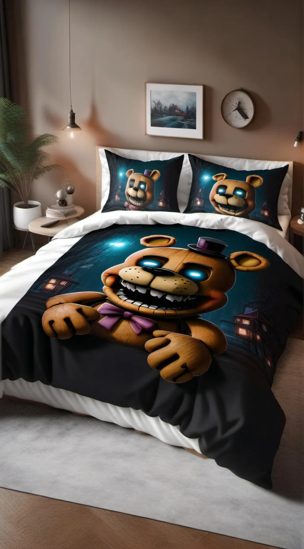 ai character: FNaF Sleepover  background