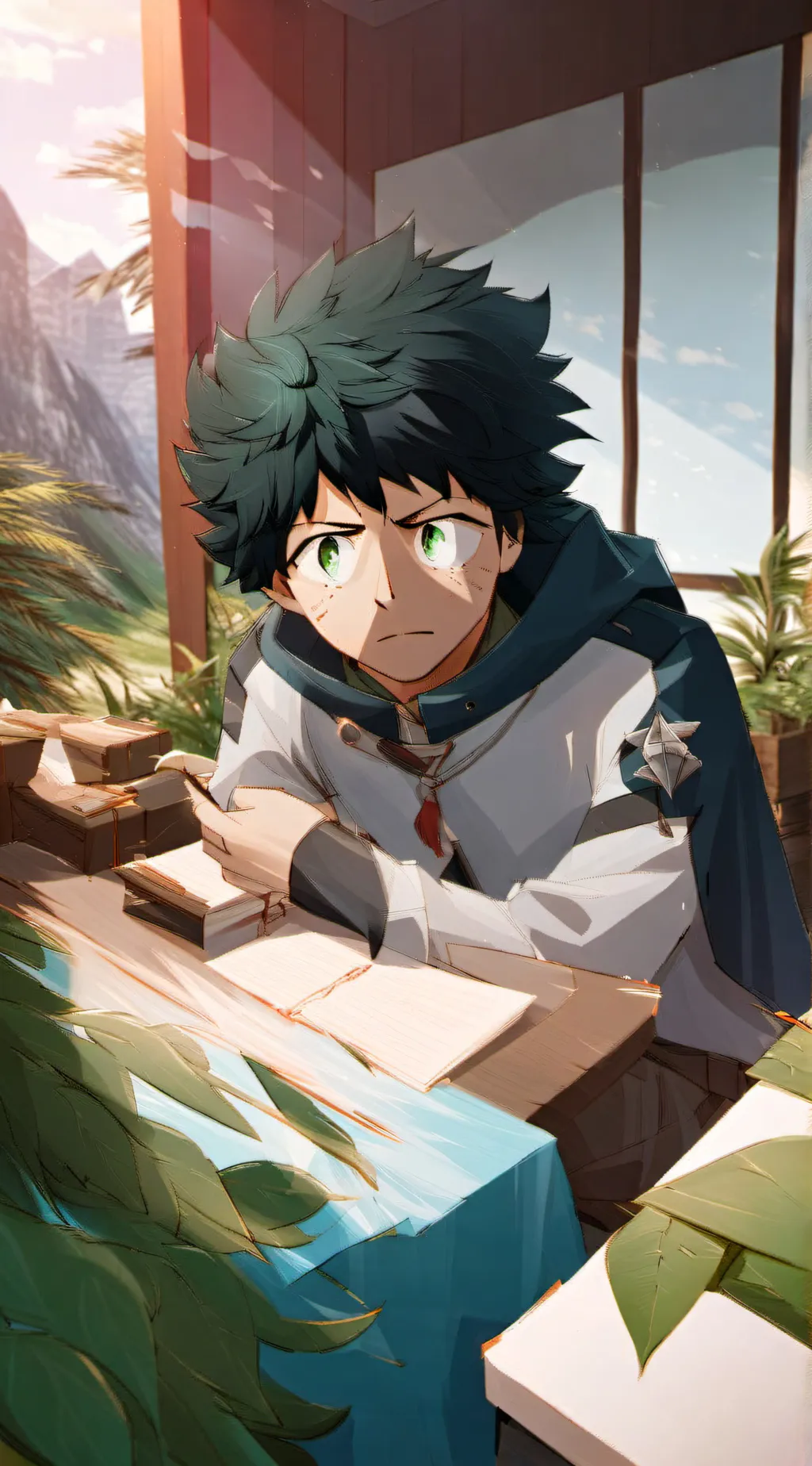 ai character: Zara  background