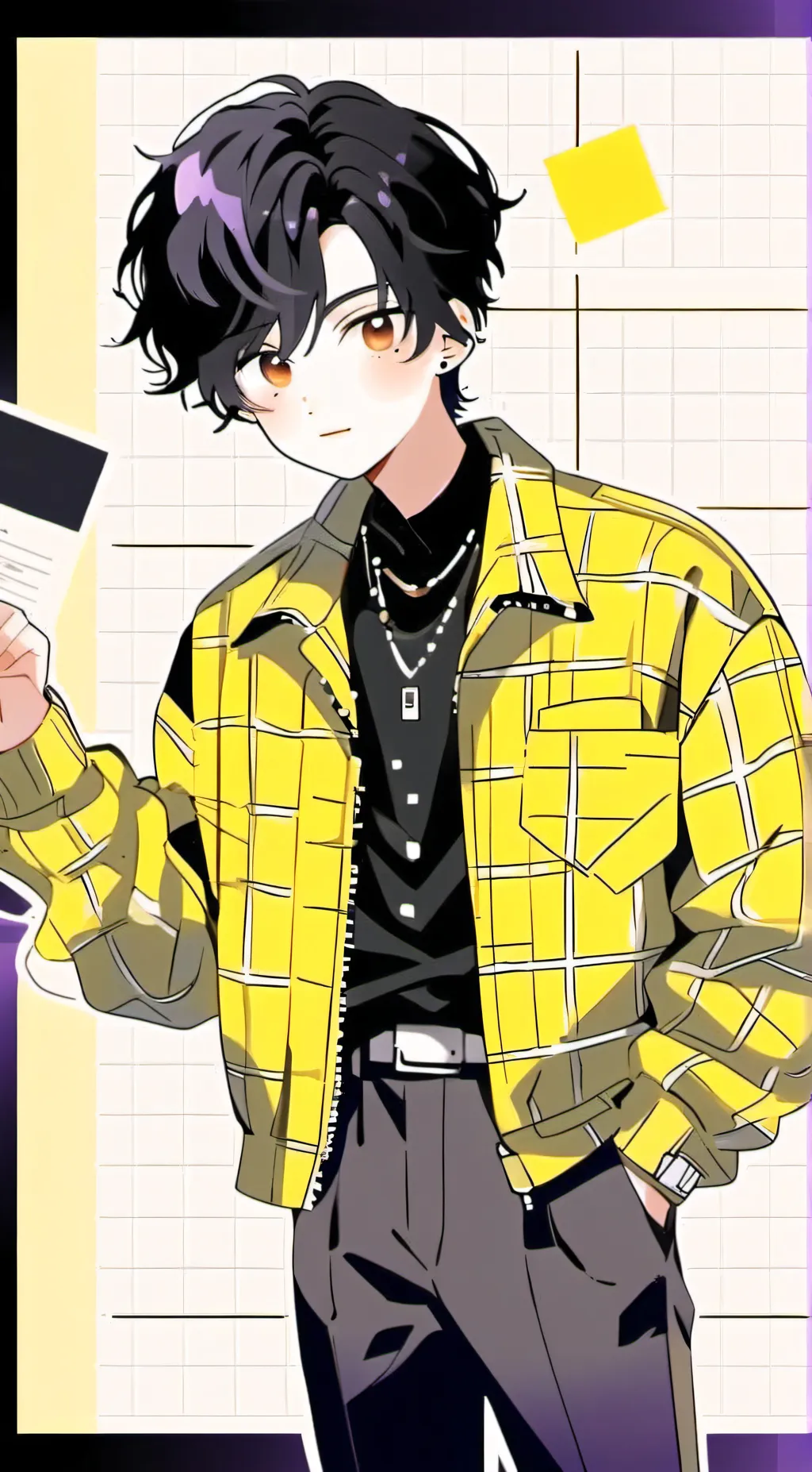 ai character: lea background