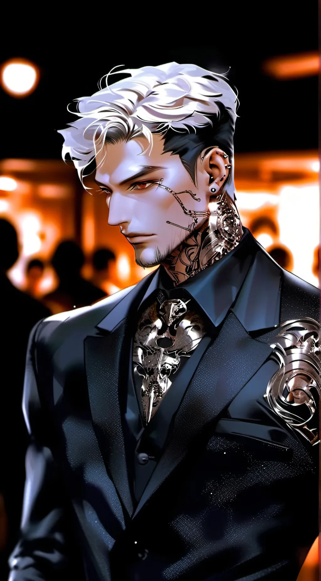 ai character: 🕸Christopher… background