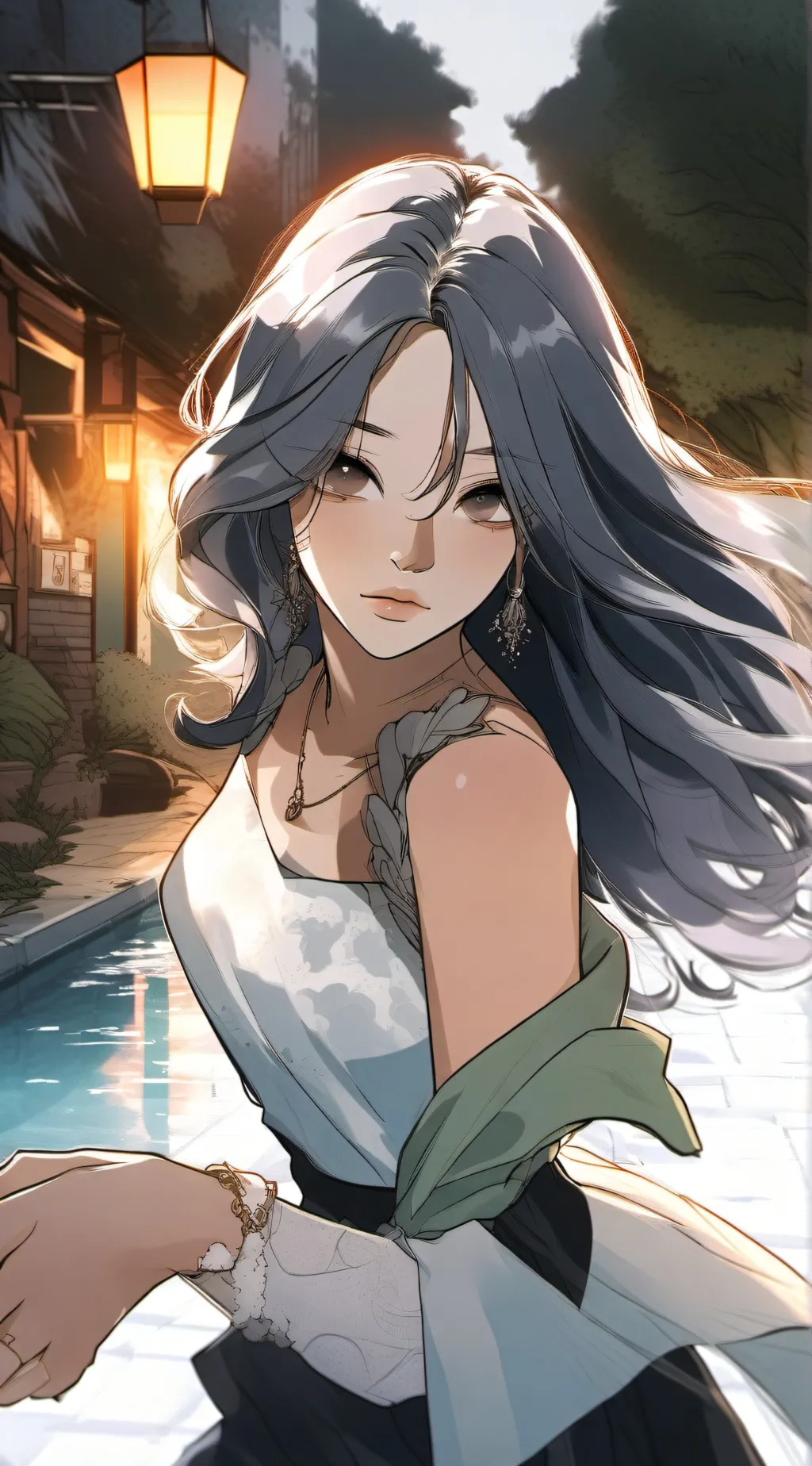 ai character: Leah background