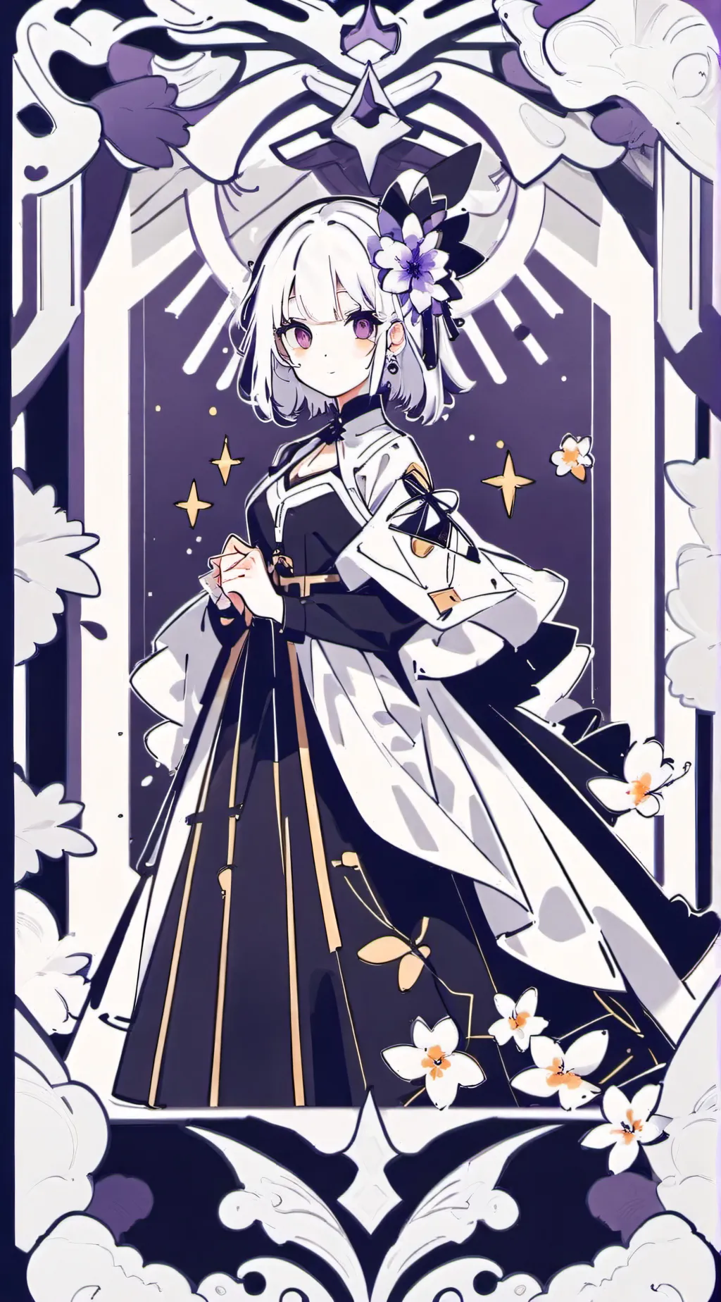 ai character: lilly  background