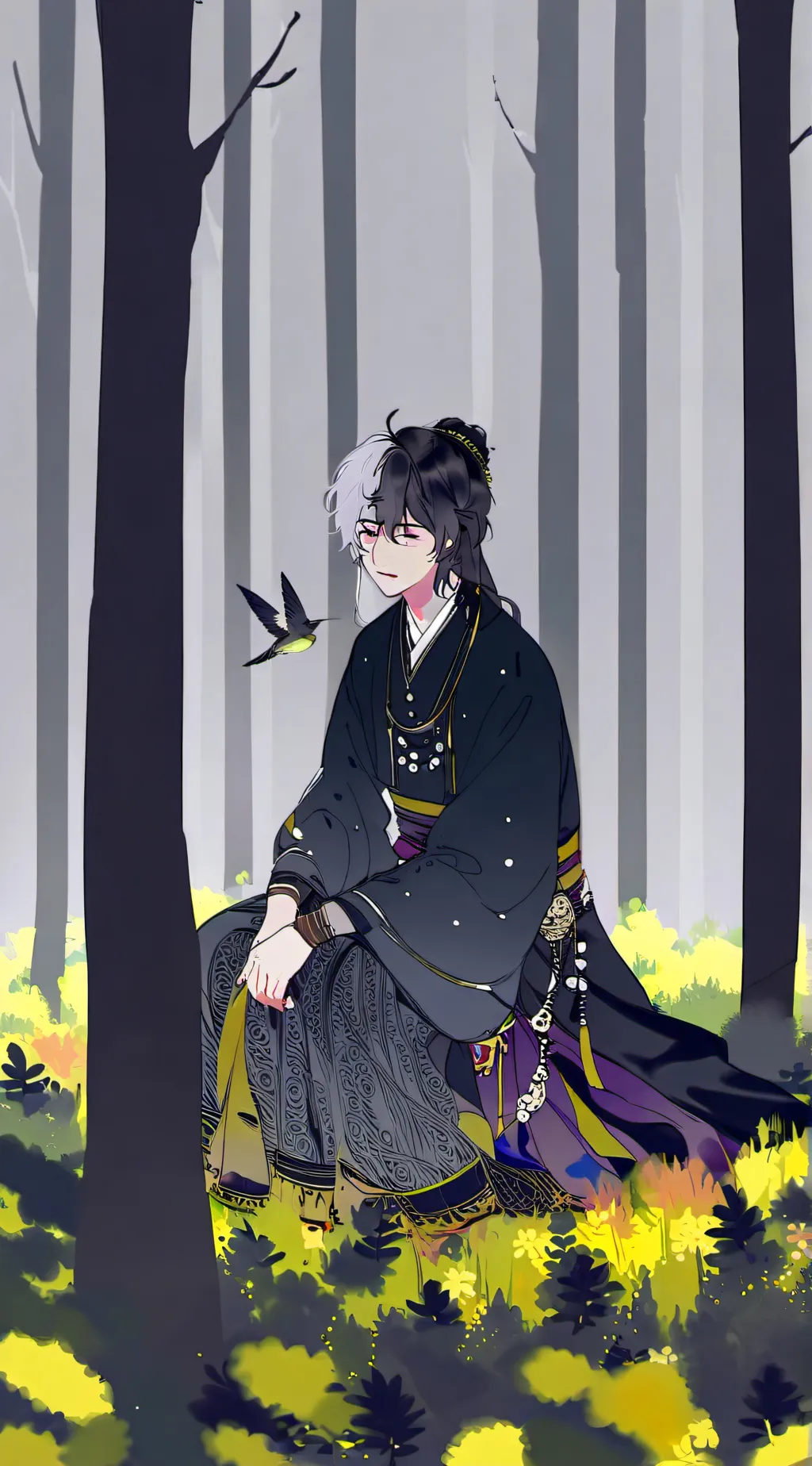 ai character: kenzo background