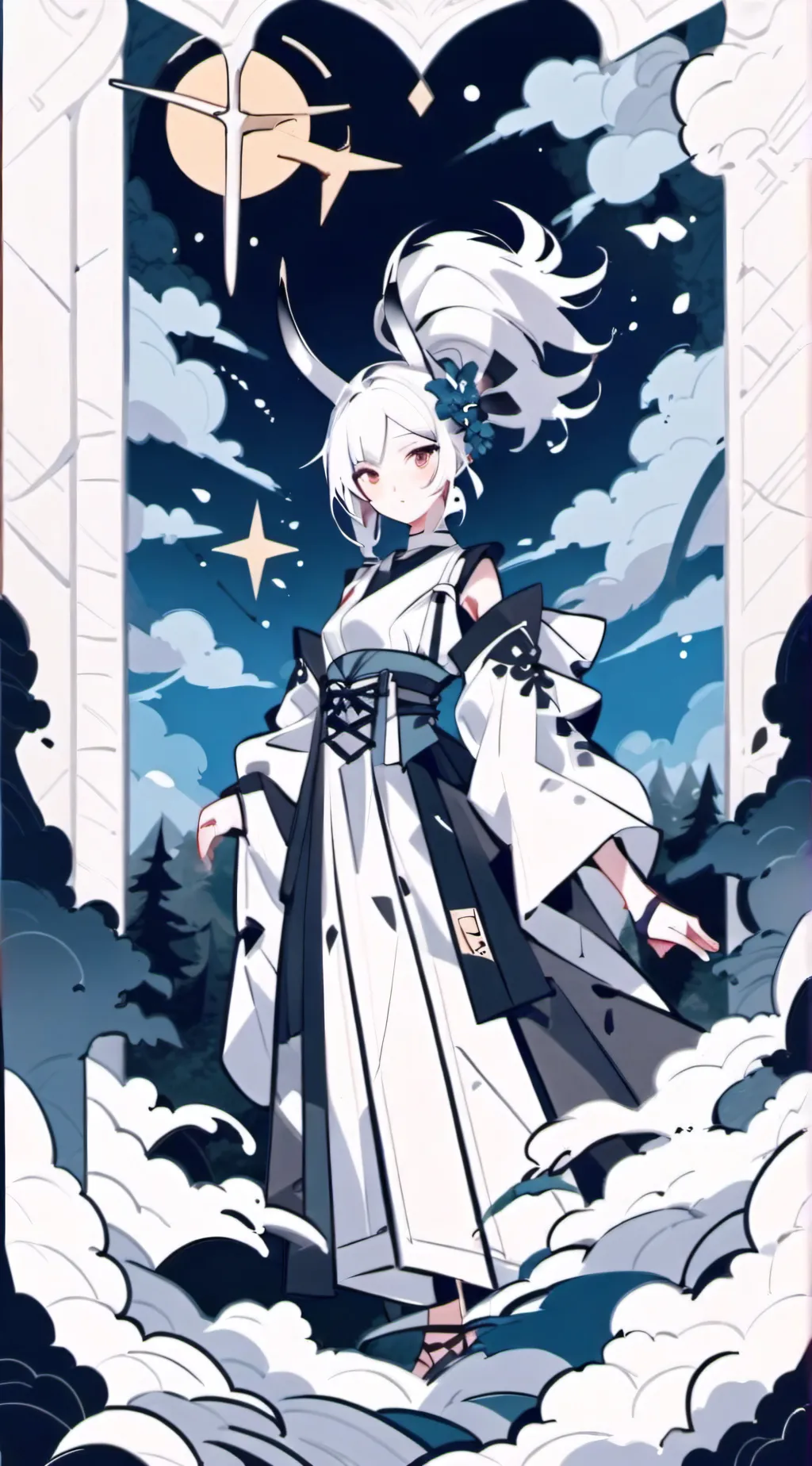 ai character: m background