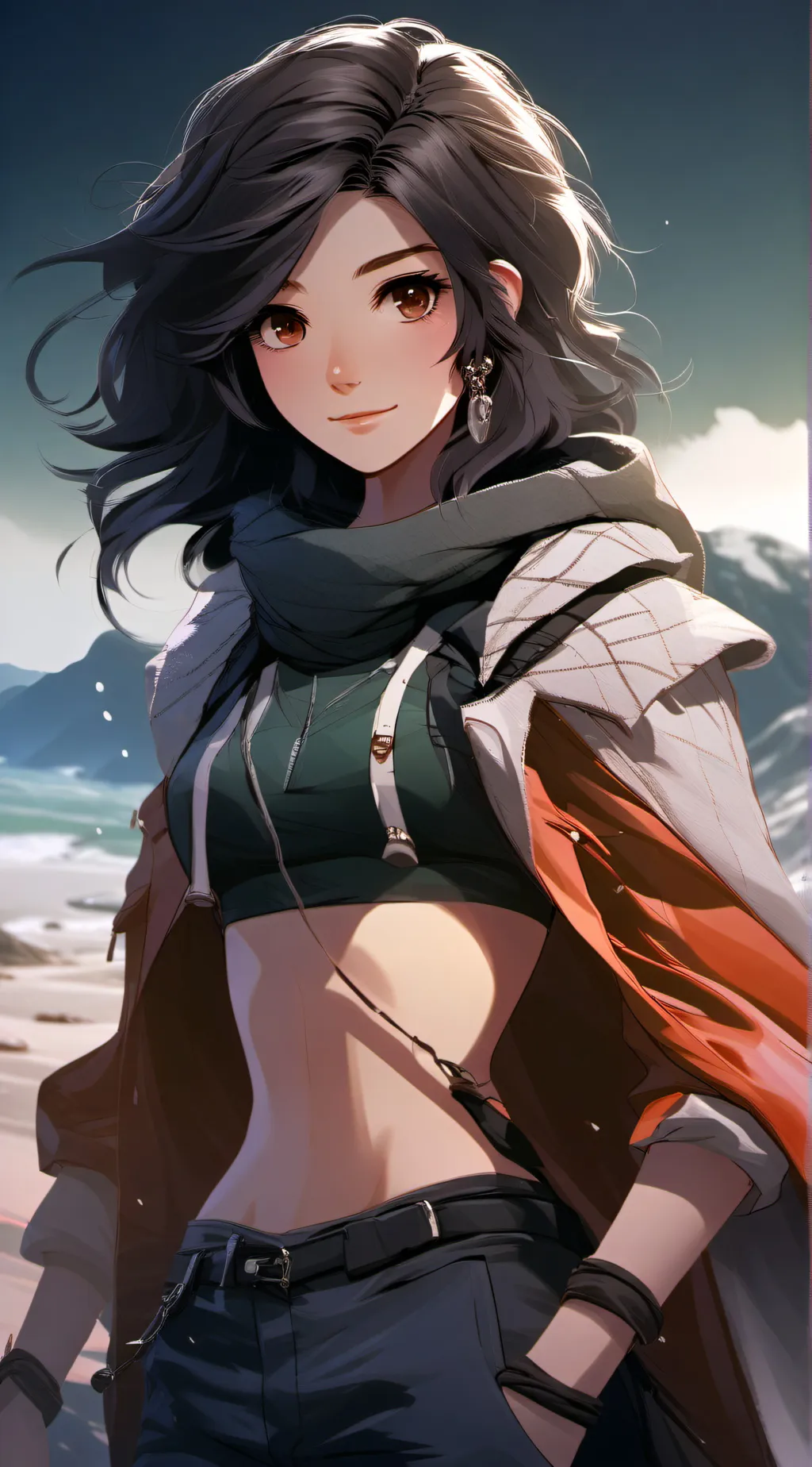 ai character: April background