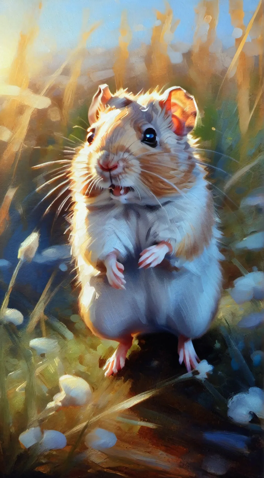 ai character: gerbil background