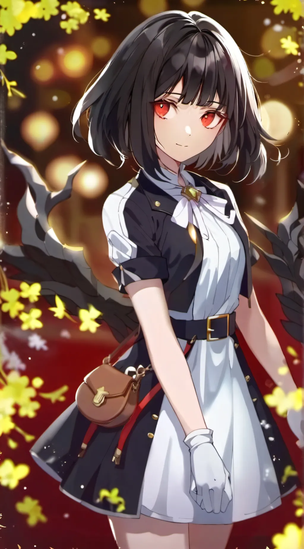 ai character: school memes background