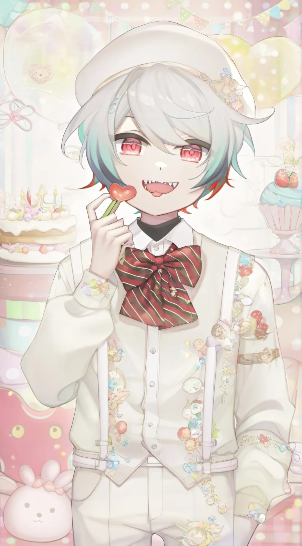 ai character: vox ♡owns ur soul♡ background