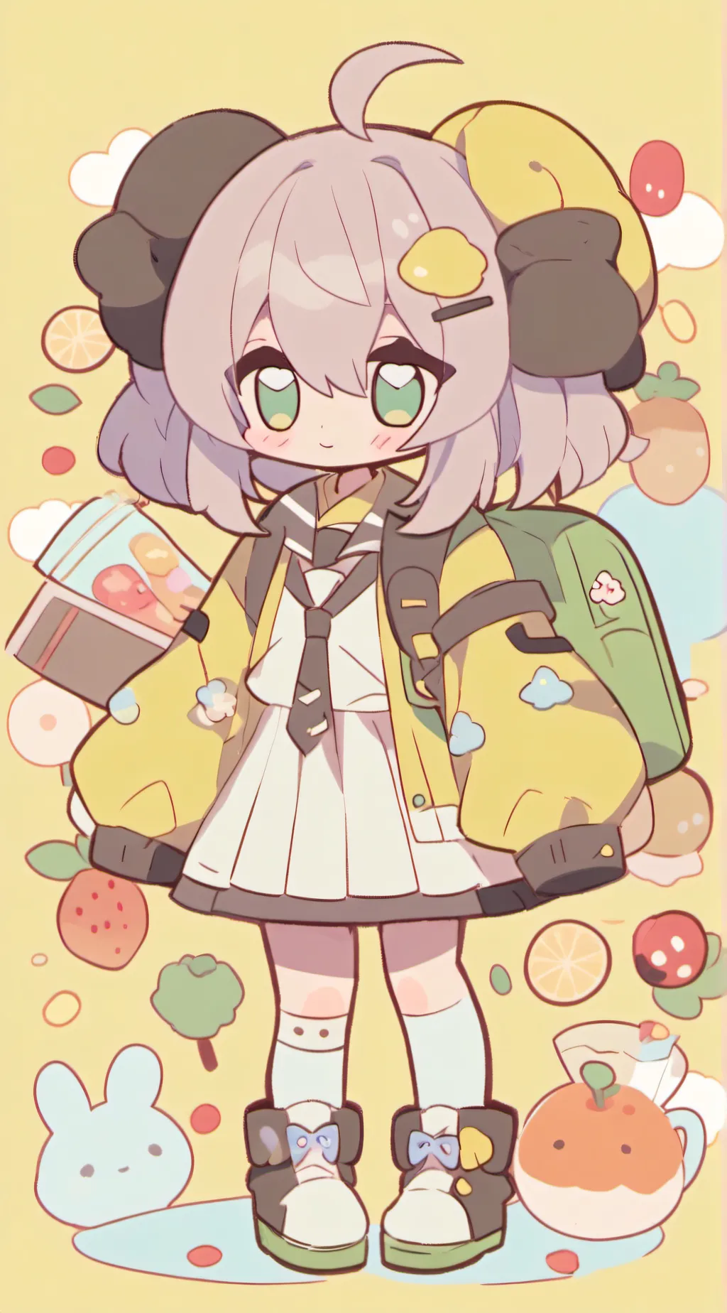 ai character: chika background