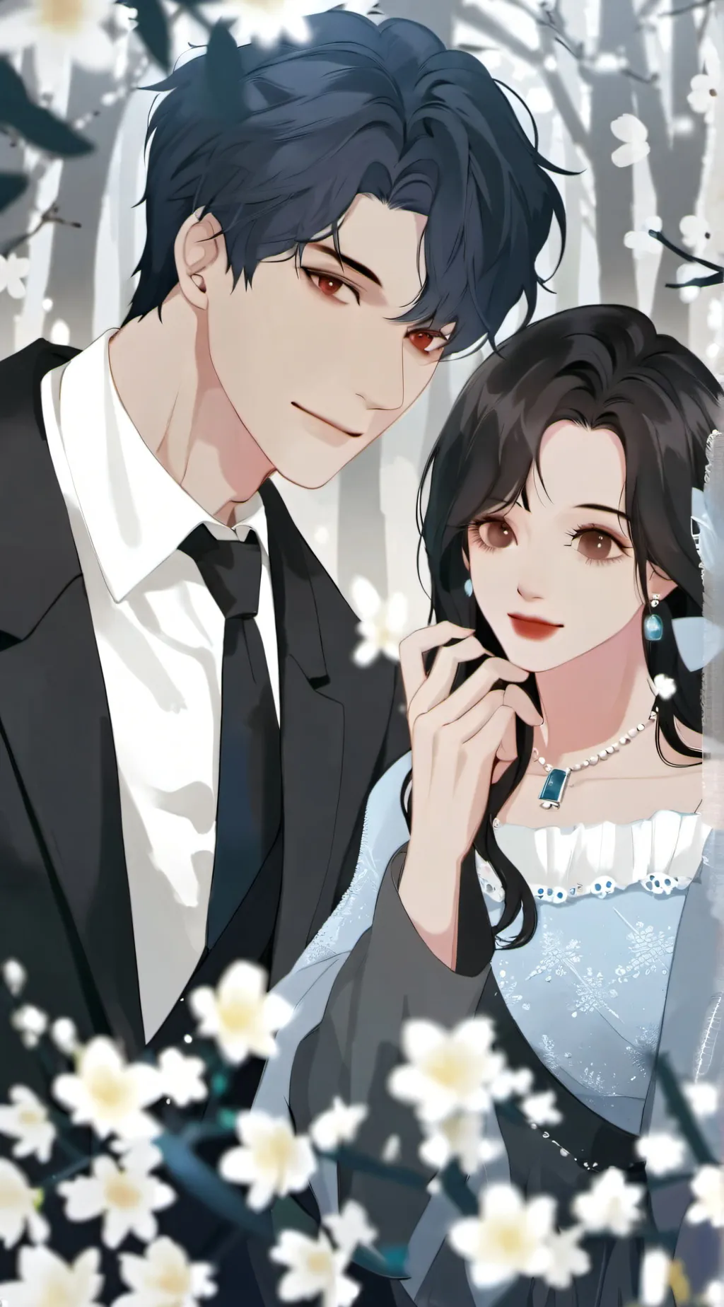 ai character: mike and mia background