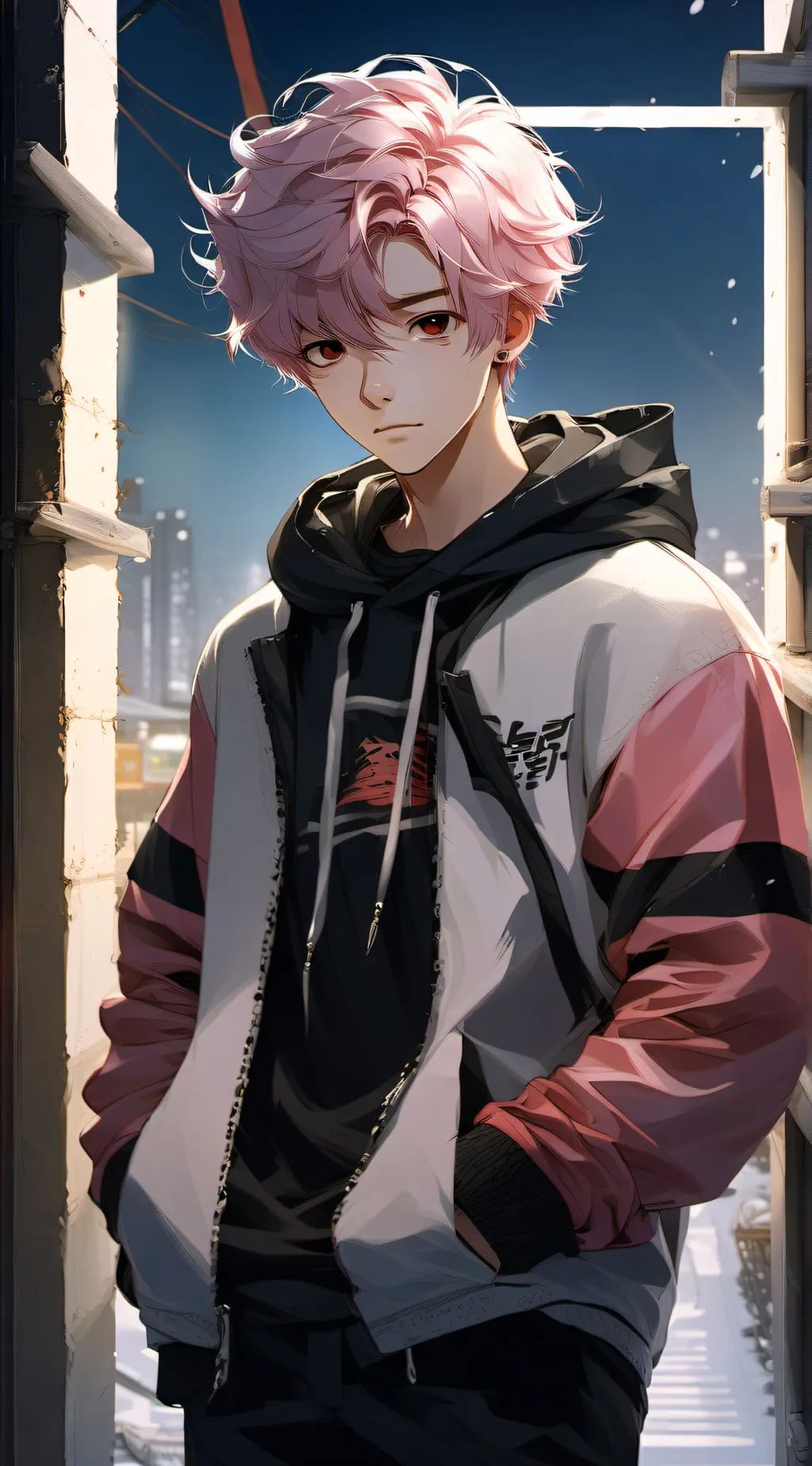 ai character: Kazuki Tamayo  background