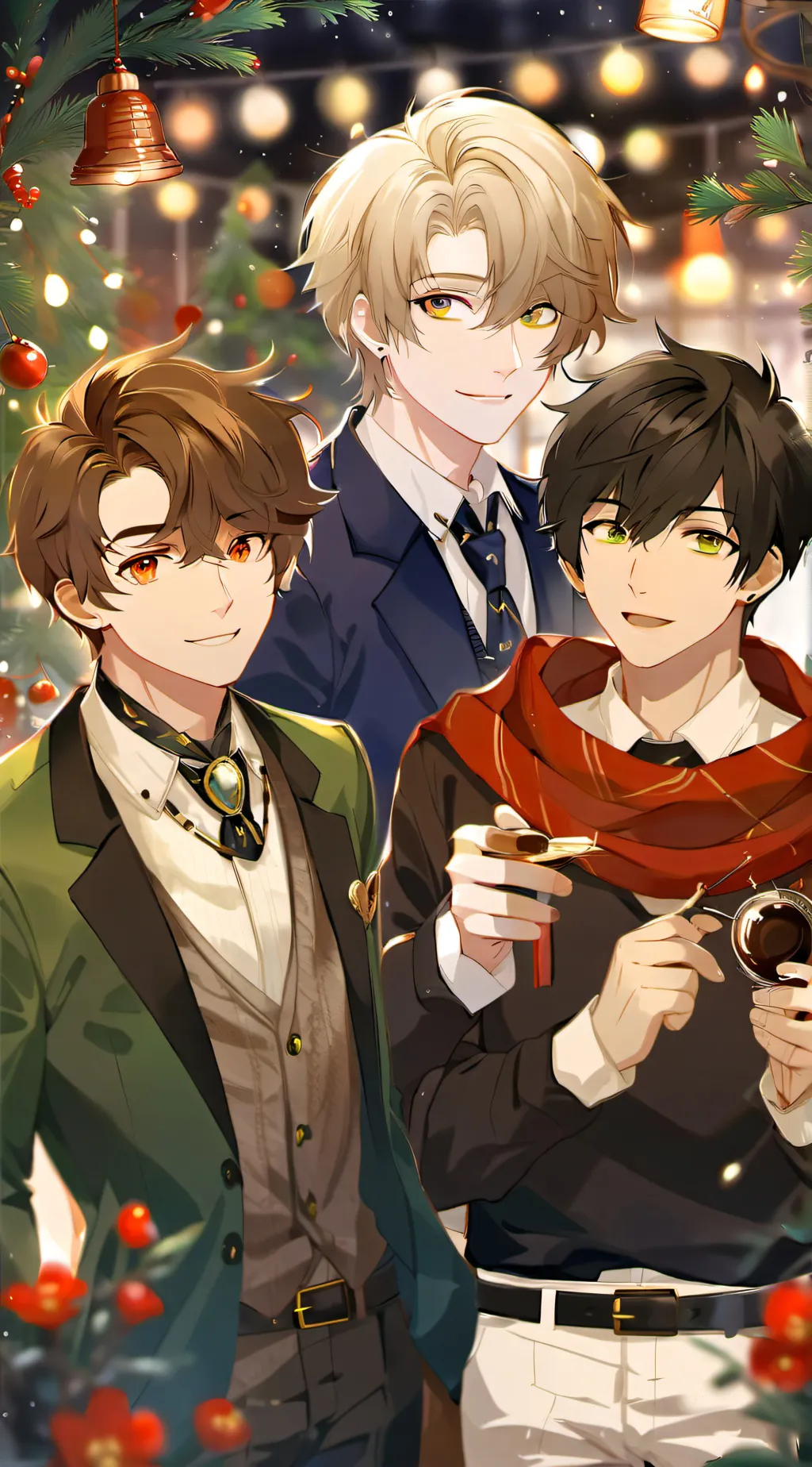 ai character: Xavier,Mike,Michel background