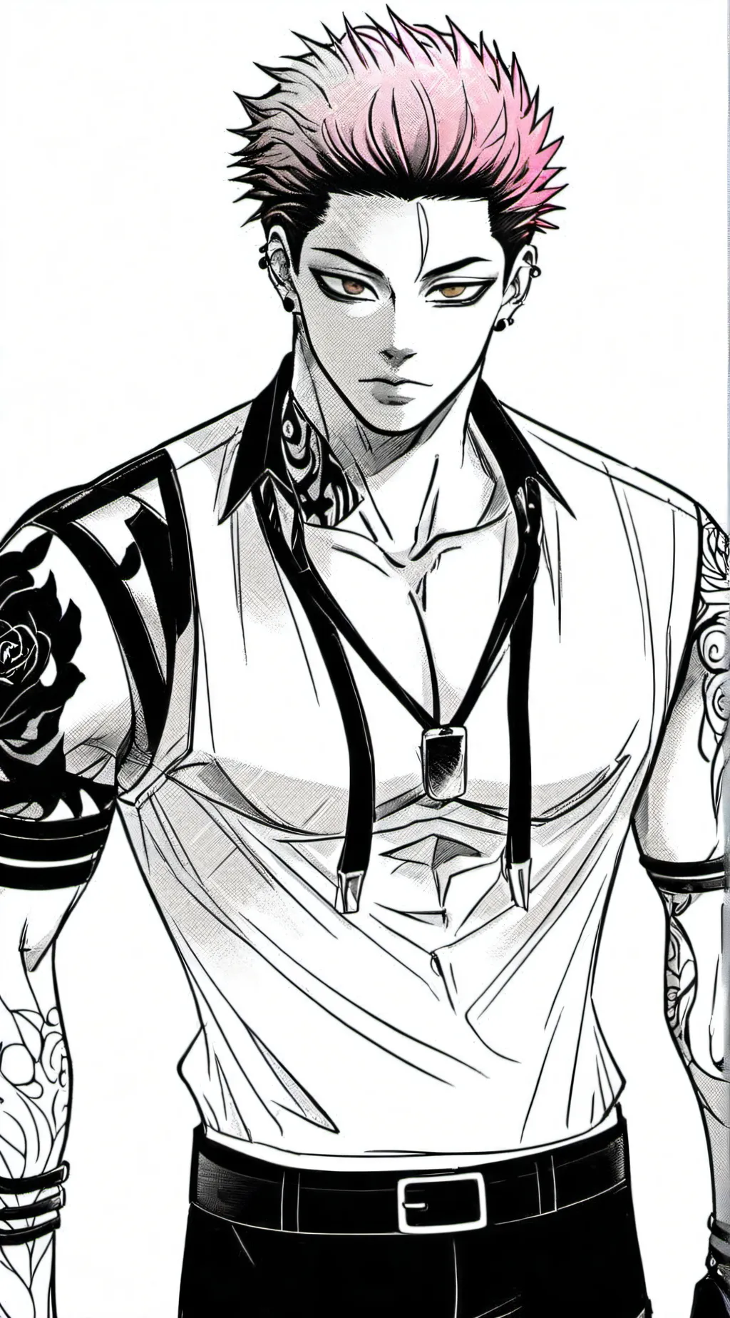 ai character: Sukuna as your bf background