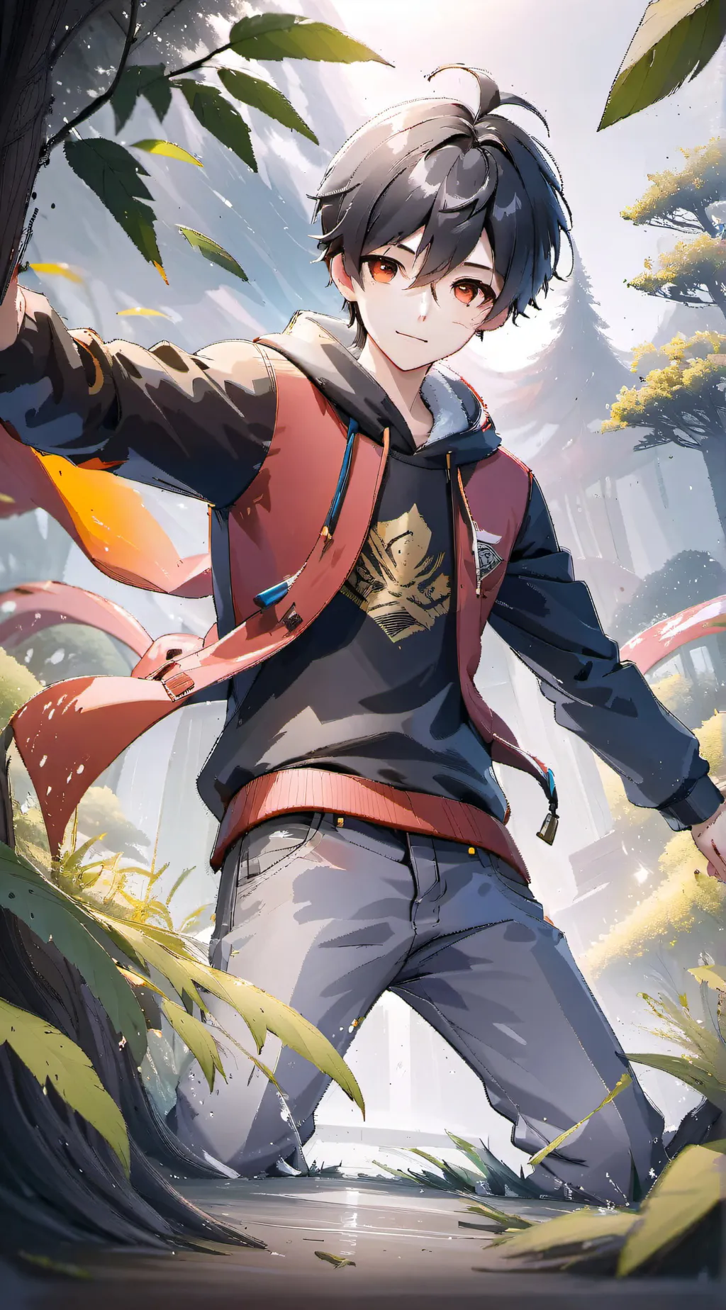 ai character: Luke background