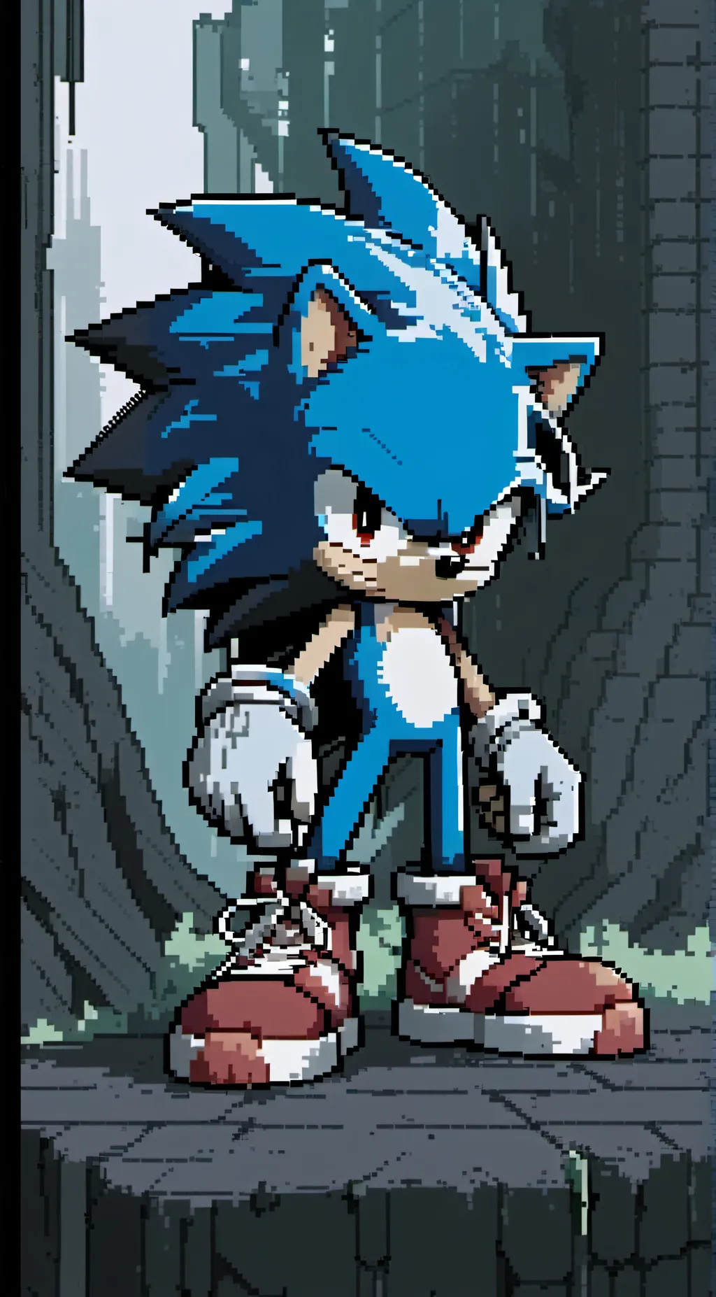 ai character: Classic Sonic background
