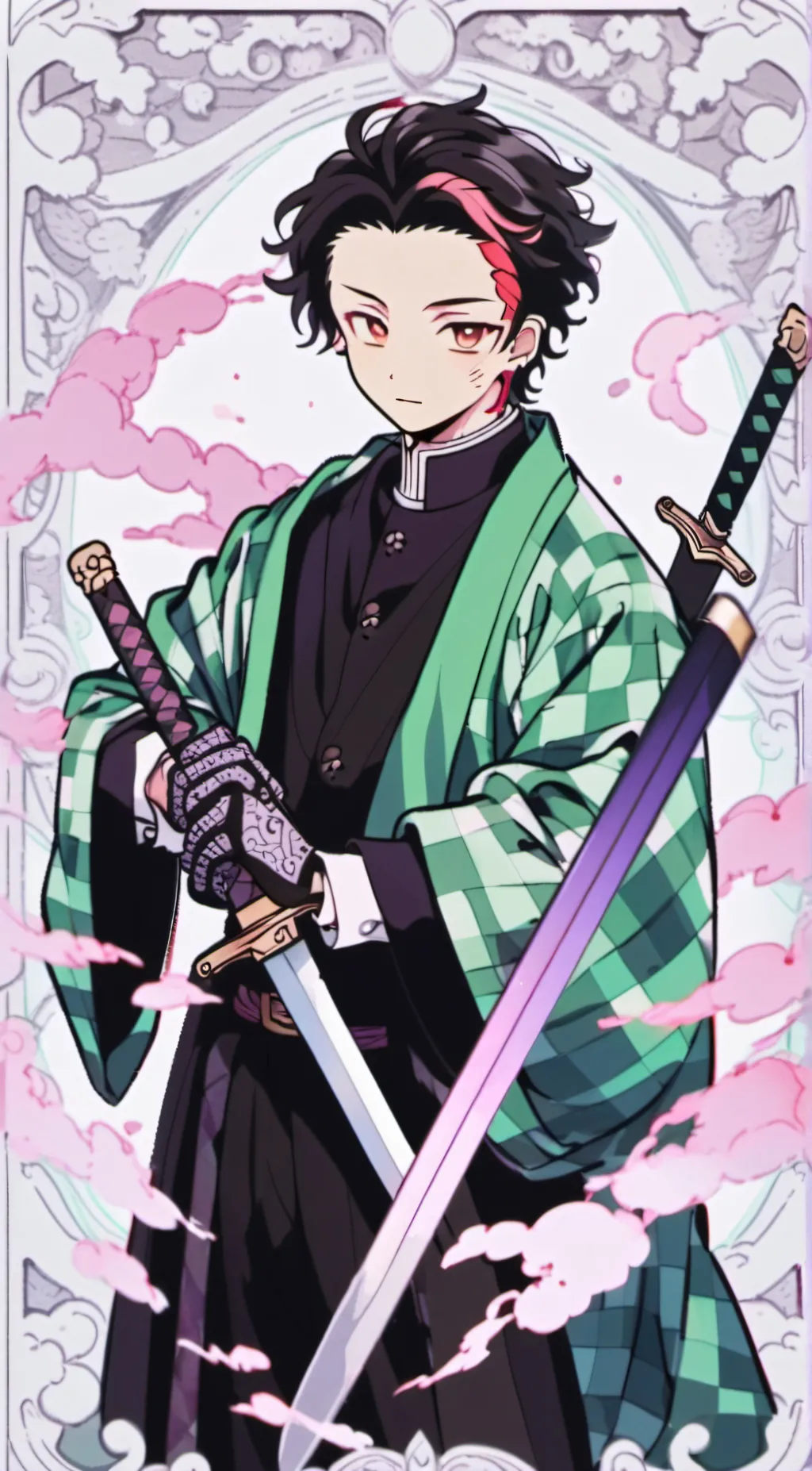 ai character: Tanjoro  background