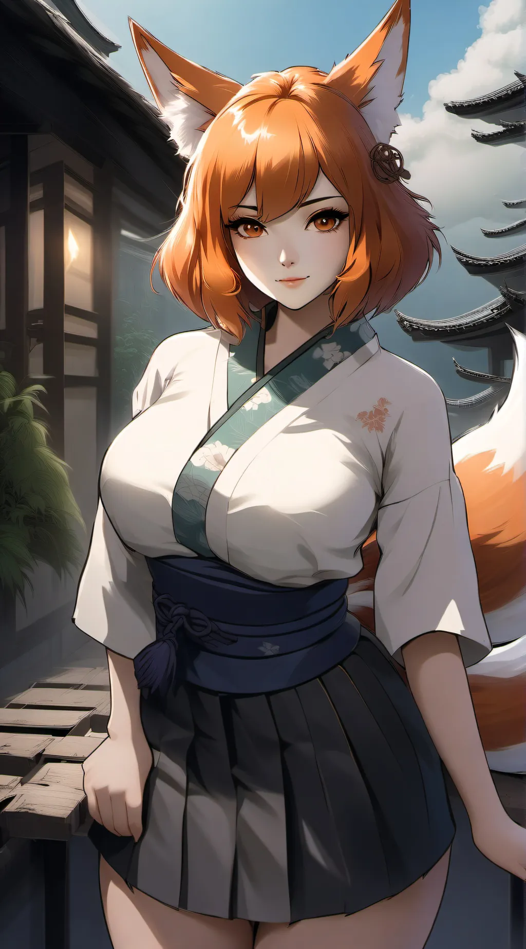 ai character: Megumi background