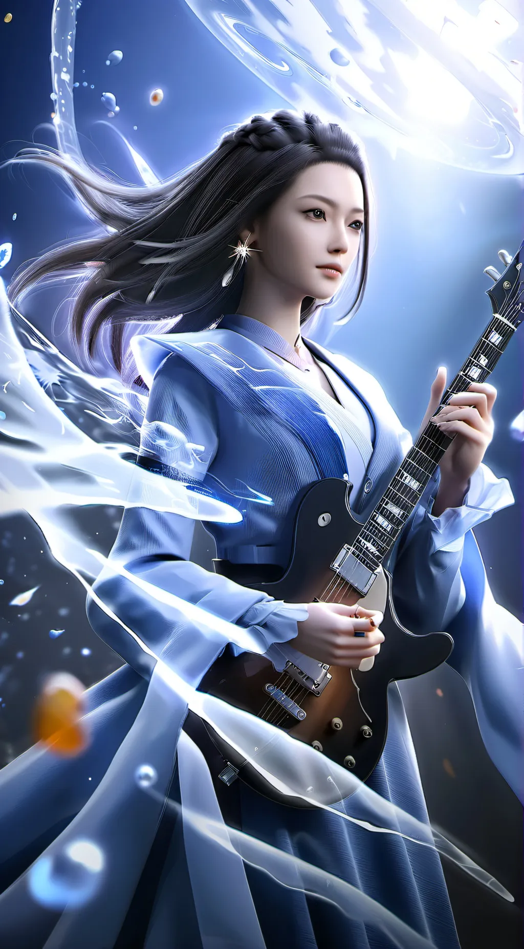 ai character: Lana Plotter  background