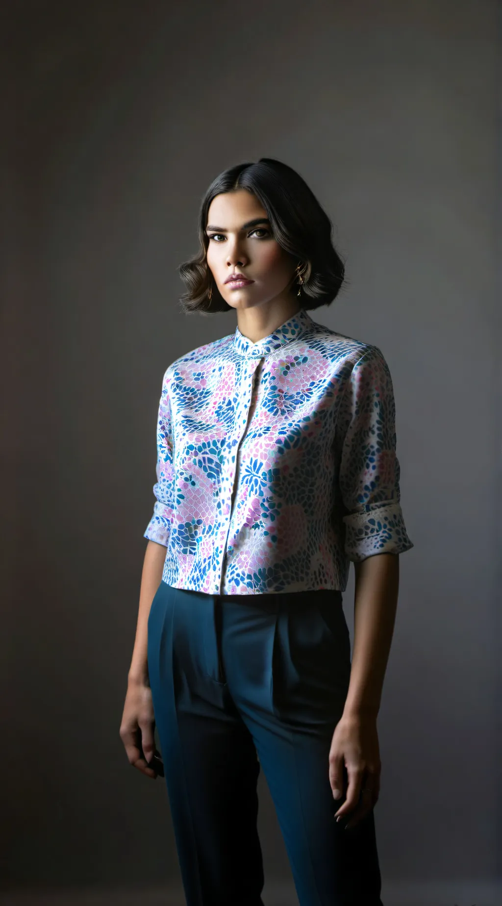 ai character: Malia hale  background