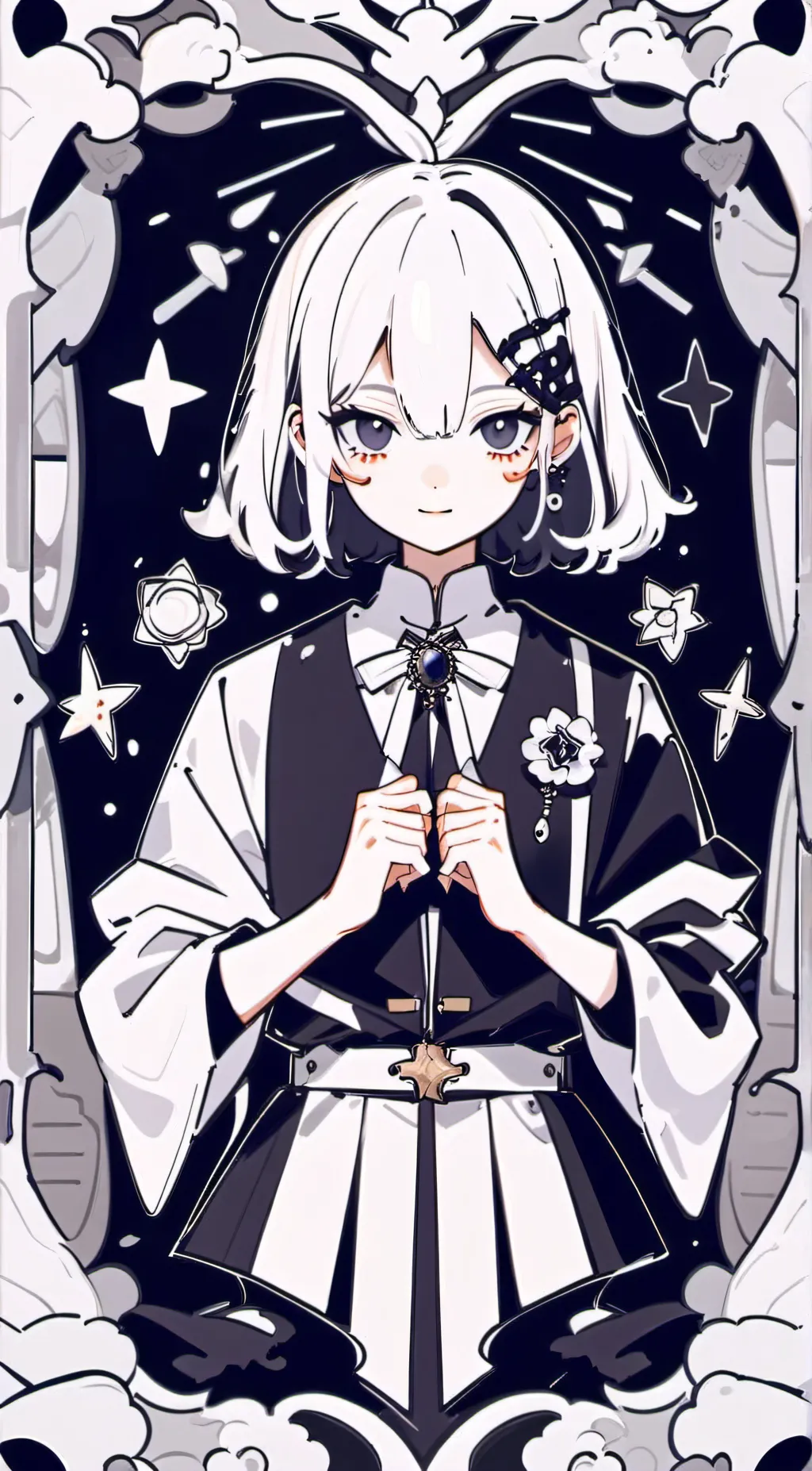 ai character: little sister  background