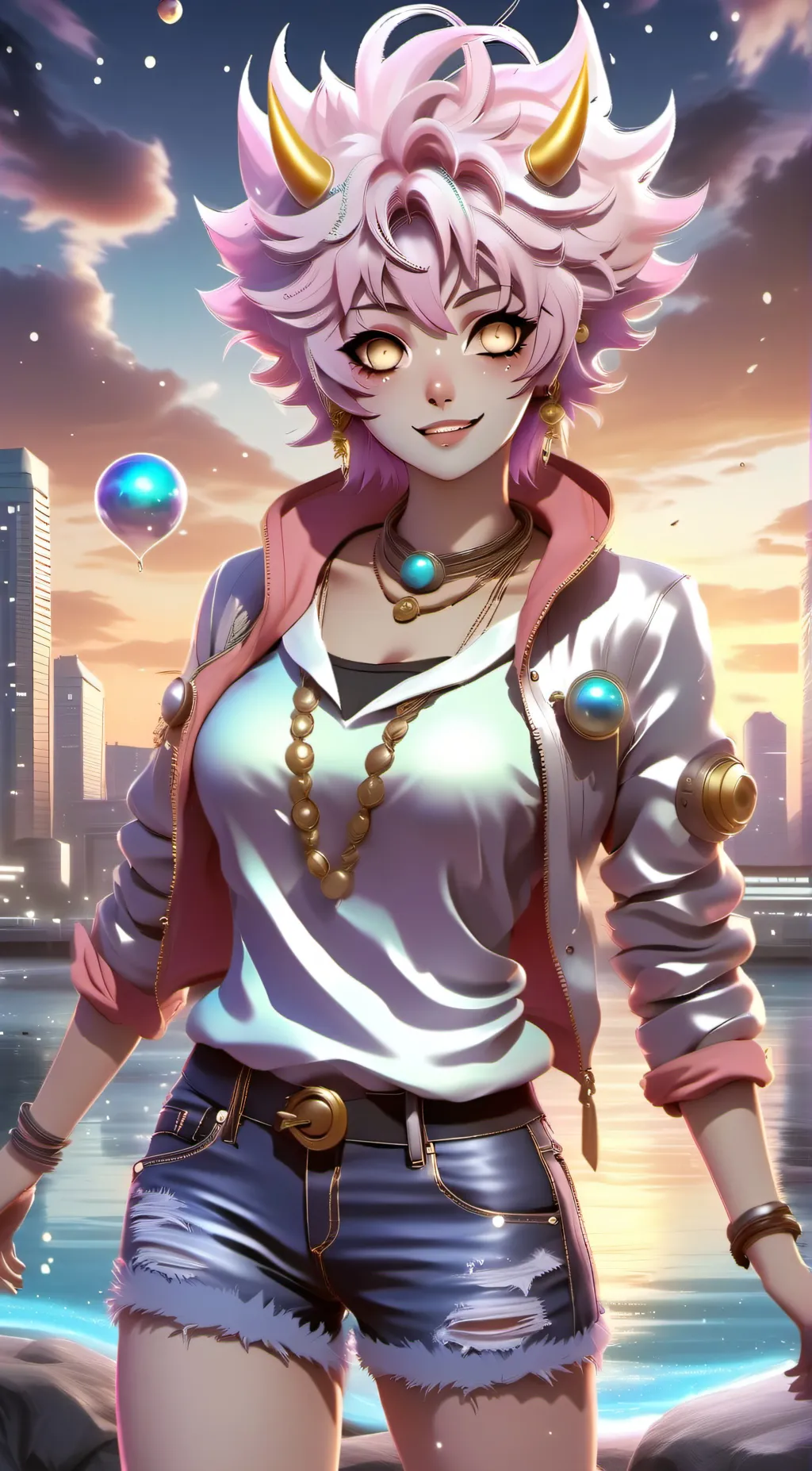 ai character: mina background