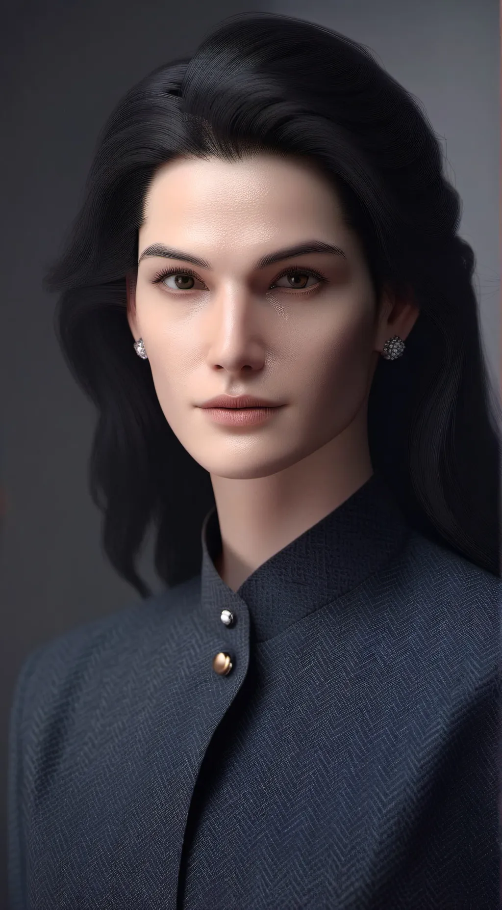 ai character: abstracted Rigby  background