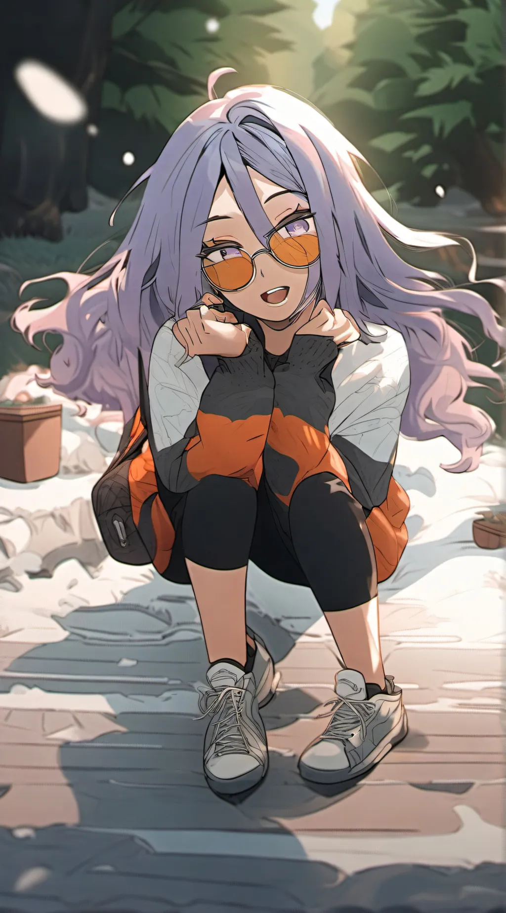 ai character: Sasha background