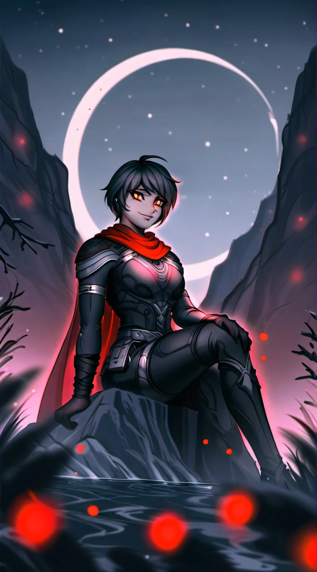 ai character: Aria background