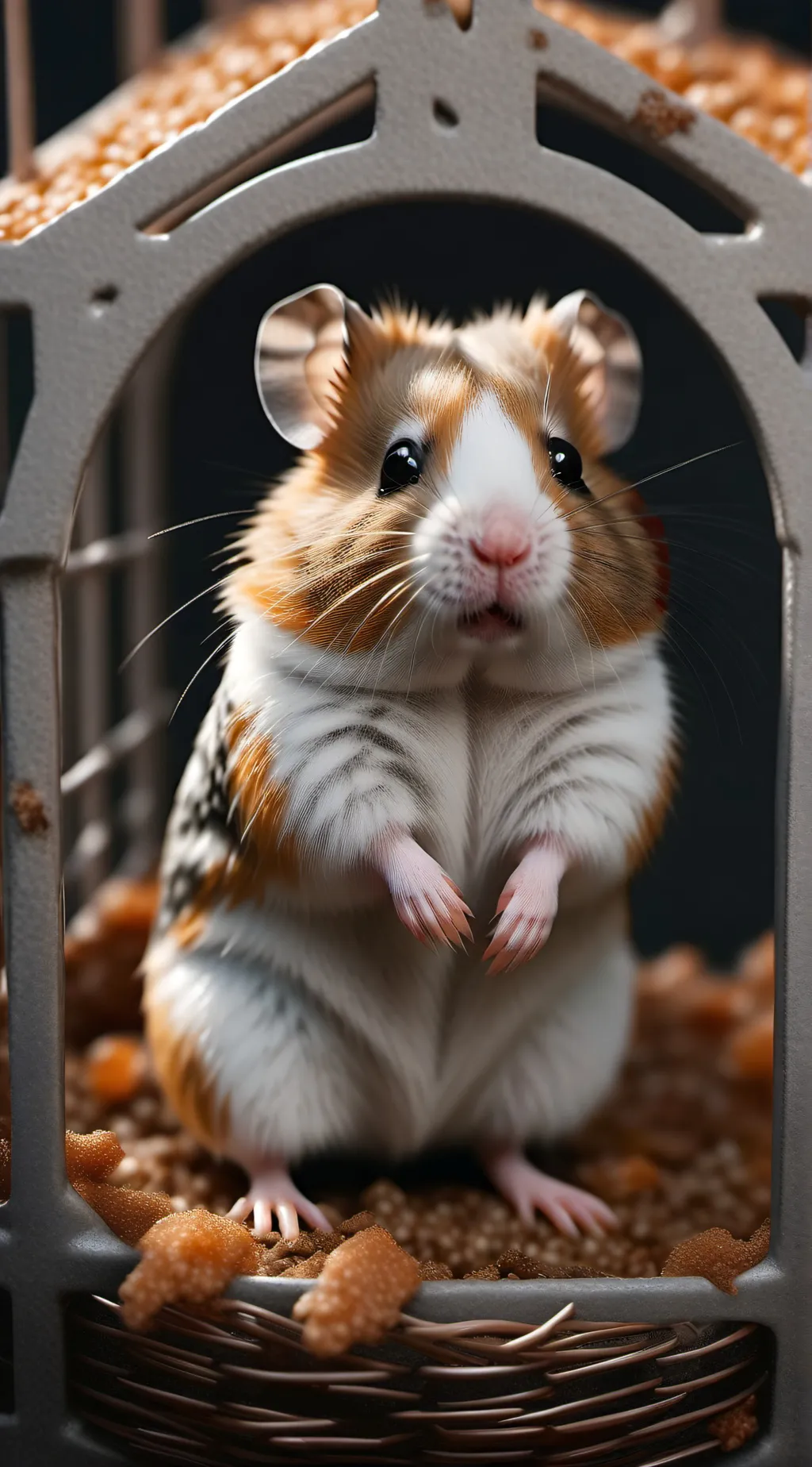 ai character: hamster background