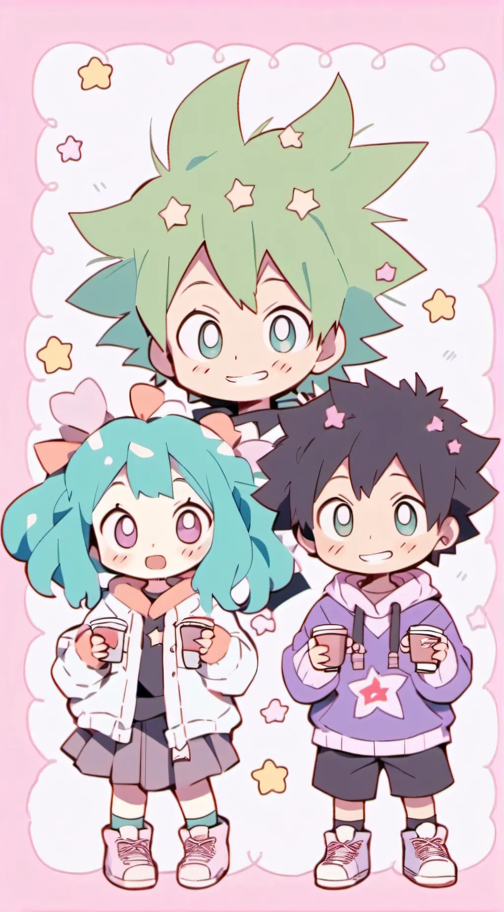 ai character: star lil background