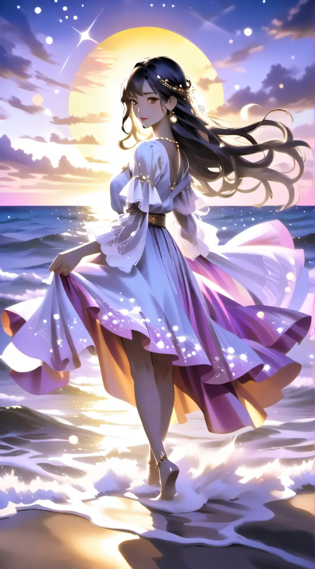 ai character: paige  background