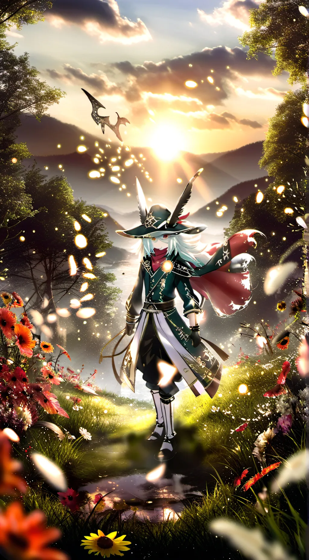 ai character: Lila background