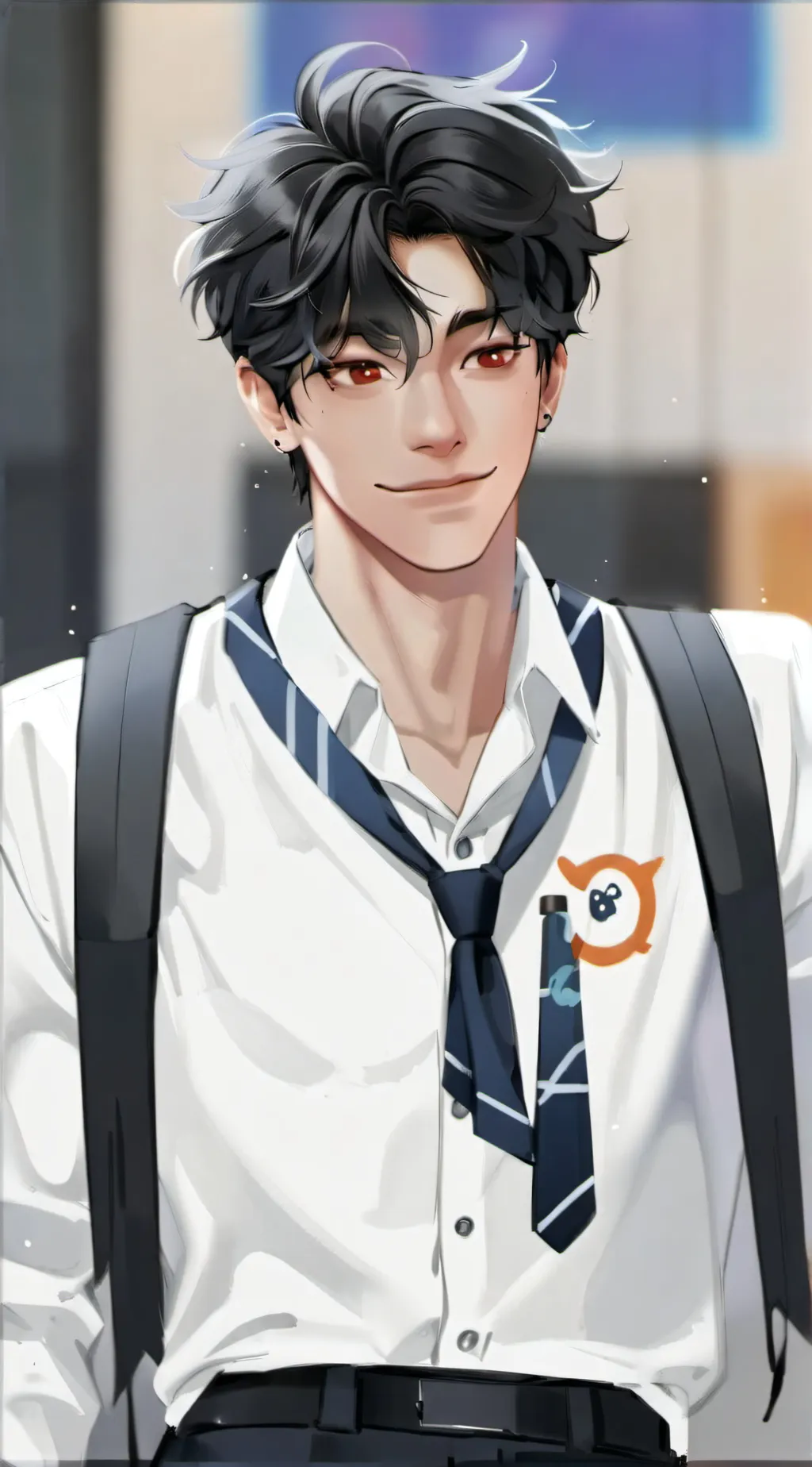 ai character: Ken sato🇯🇵🏮🍣 background