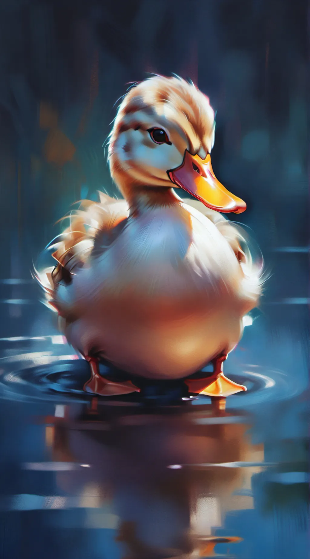 ai character: You name your duck background