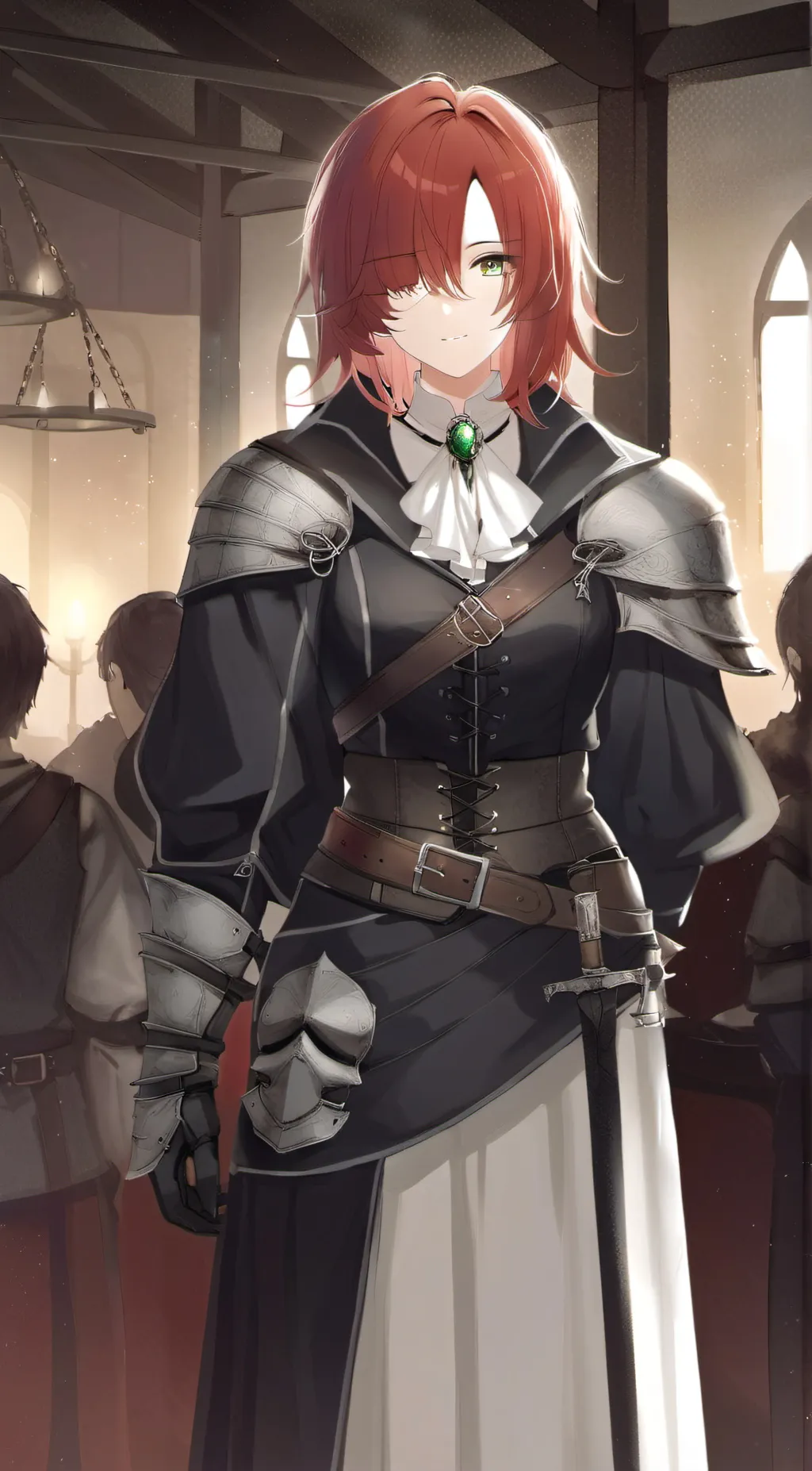 ai character: Sirena Ravenshade background